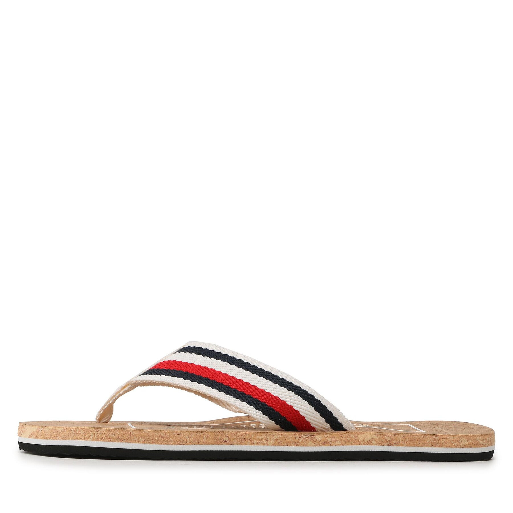 Tommy Hilfiger Japonke Cork Beach Sandal FM0FM04475 Bež - Pepit.si