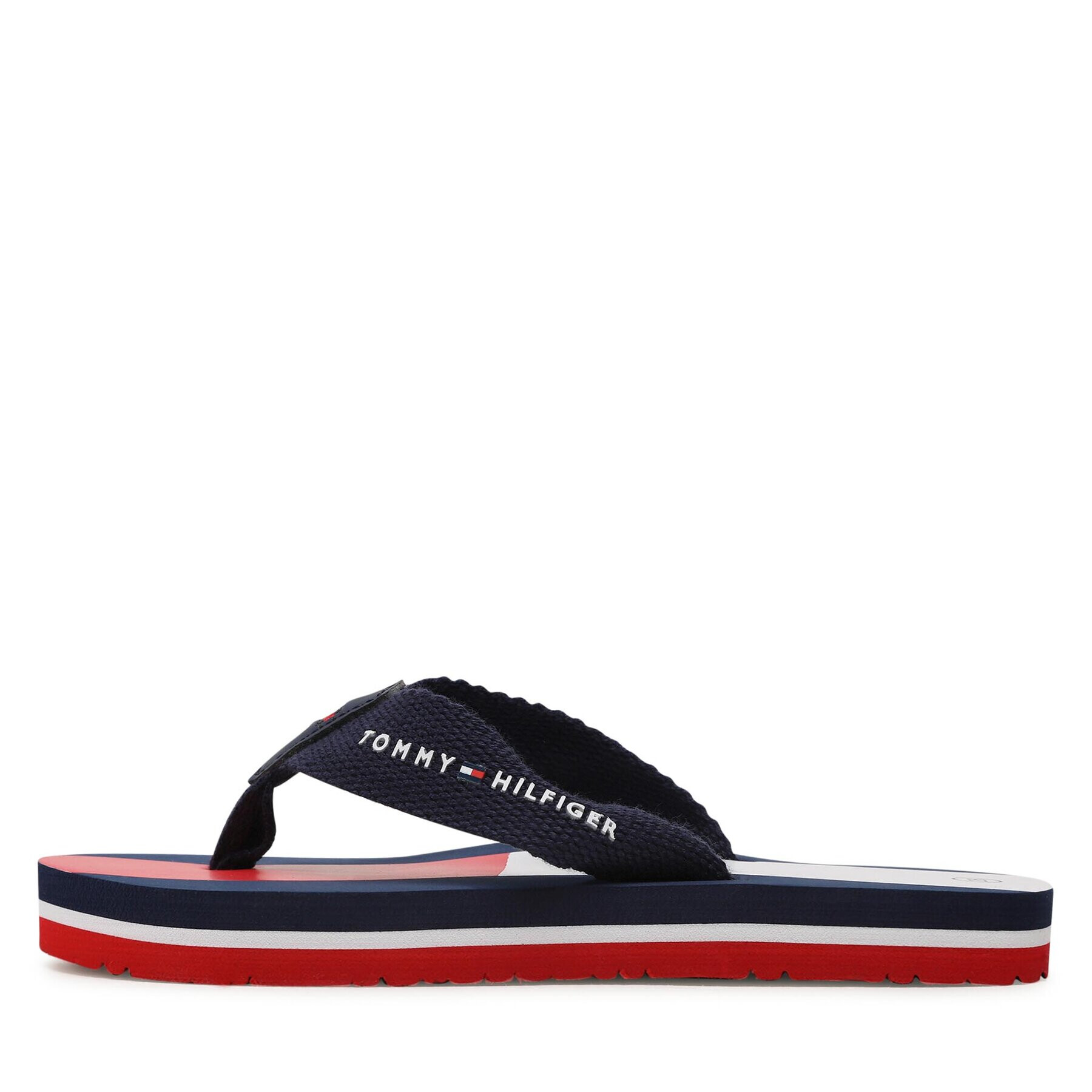 Tommy Hilfiger Japonke Flag Flip Flop T3B8-32919-0058 M Mornarsko modra - Pepit.si