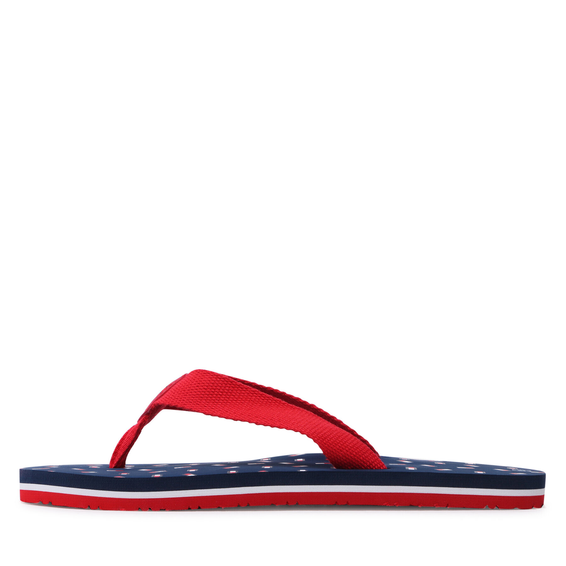 Tommy Hilfiger Japonke Flag Flip Flop T3X8-32923-0058 S Rdeča - Pepit.si