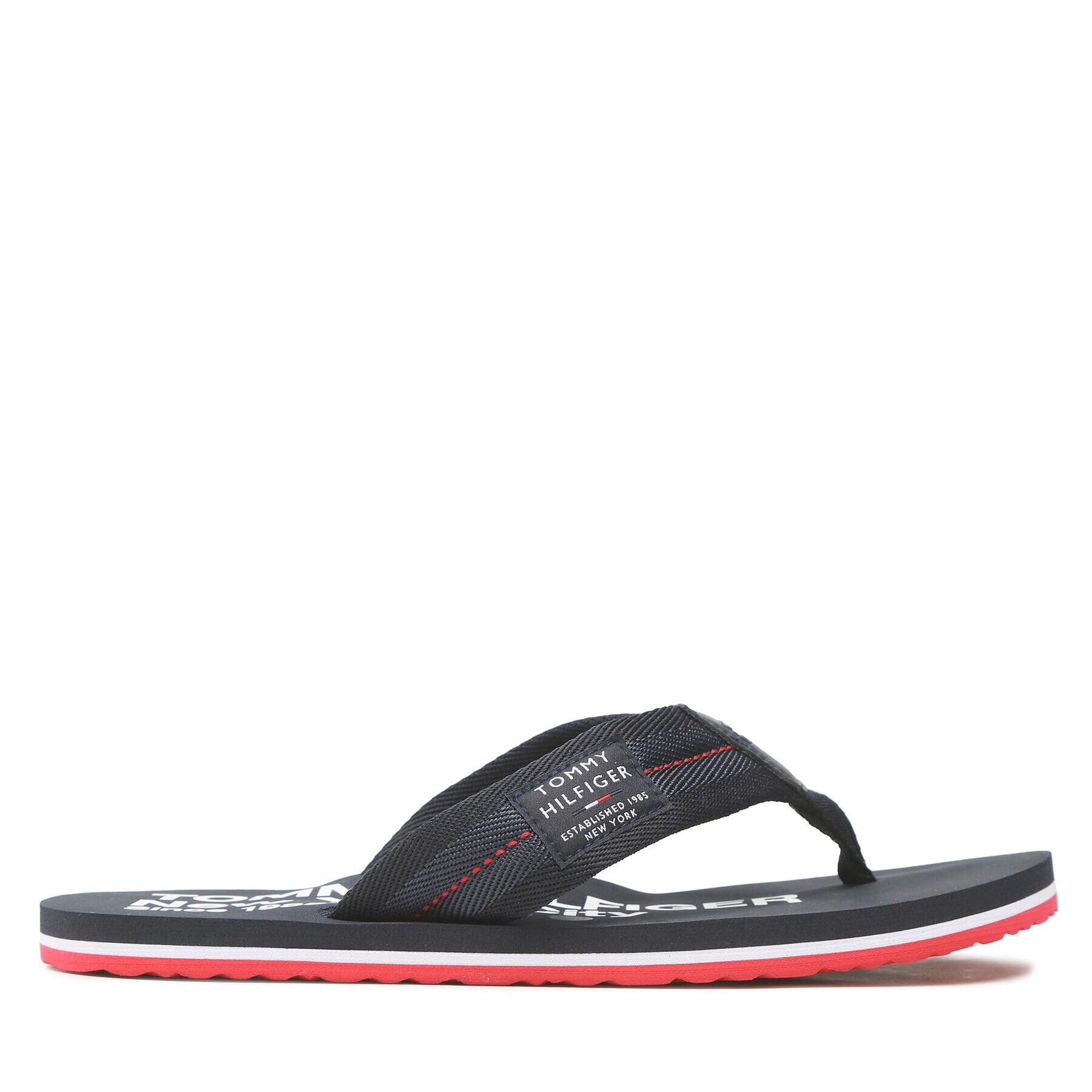 Tommy Hilfiger Japonke Patch Beach Sandal FM0FM04410 Mornarsko modra - Pepit.si