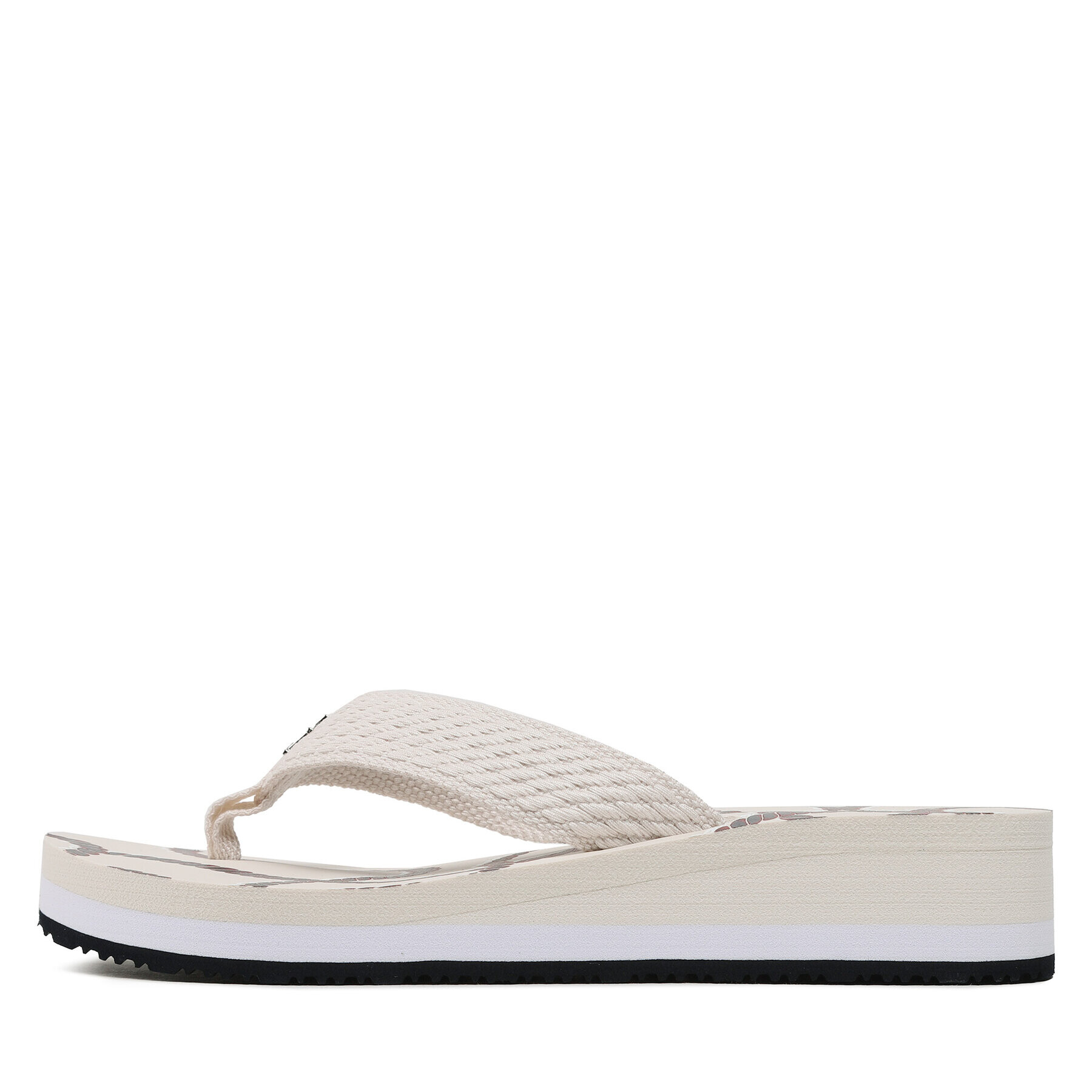 Tommy Hilfiger Japonke Rope M Wedge Sandal FW0FW07148 Écru - Pepit.si