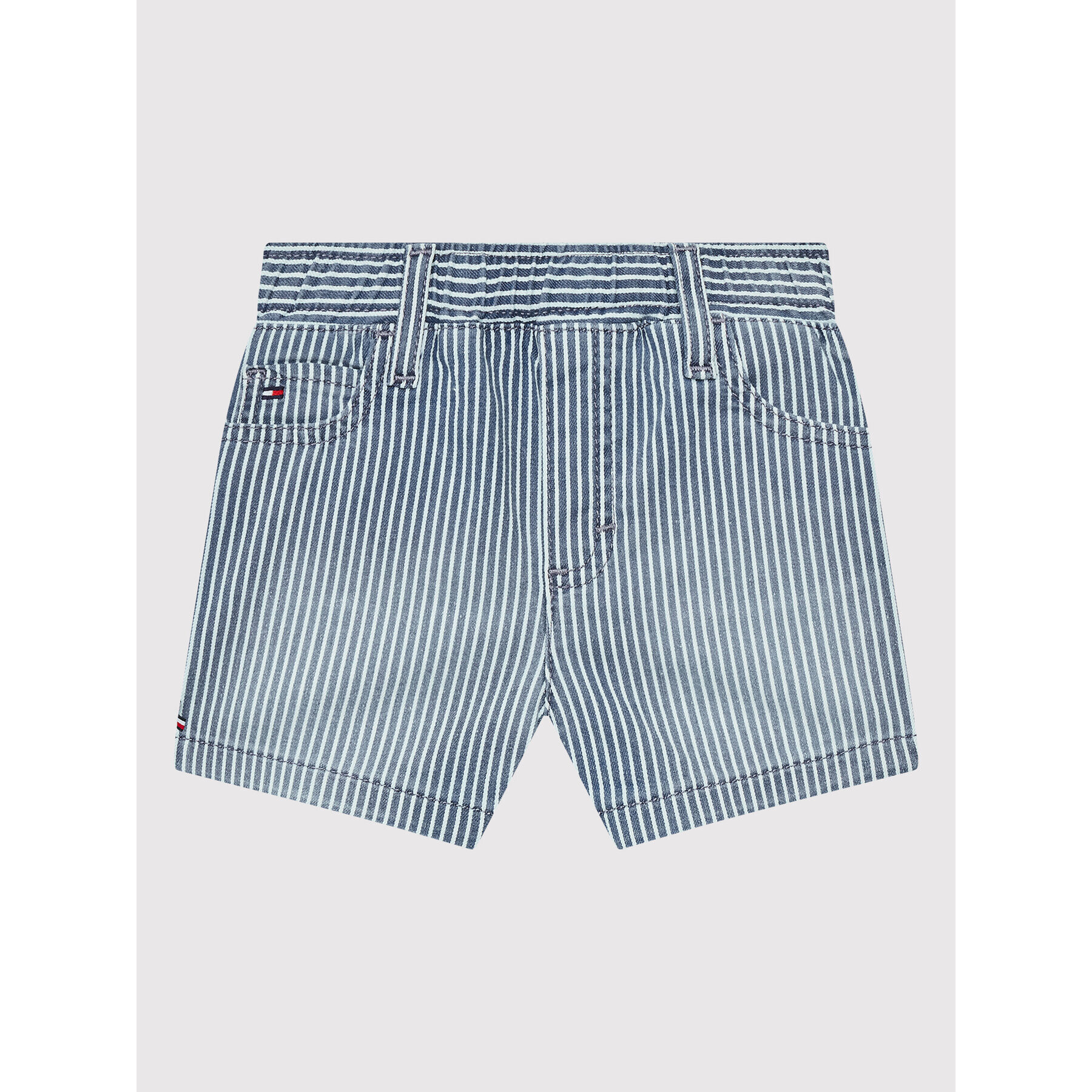 Tommy Hilfiger Jeans kratke hlače KN0KN01436 Modra Regular Fit - Pepit.si