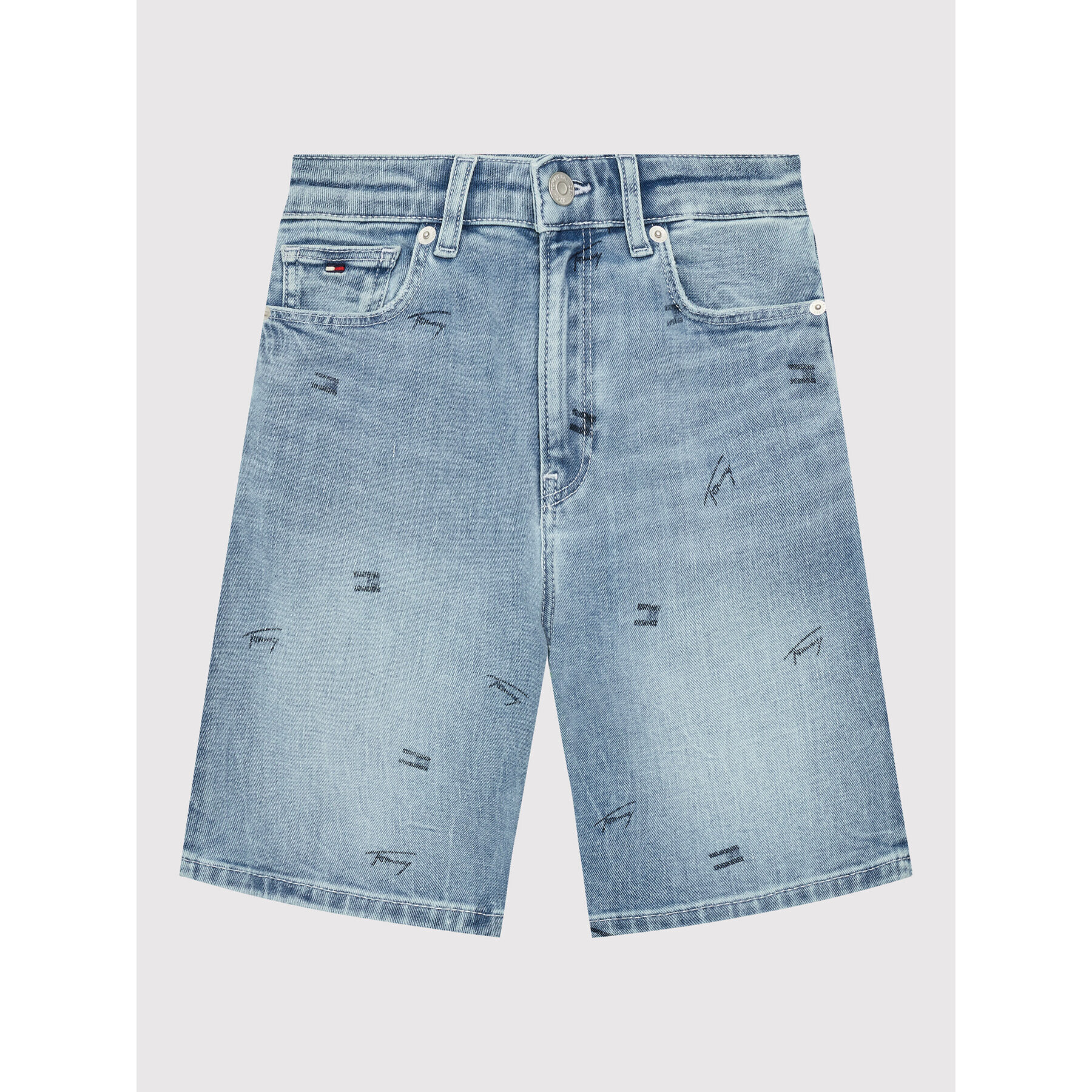 Tommy Hilfiger Jeans kratke hlače Modern KB0KB07418 M Modra Straight Fit - Pepit.si