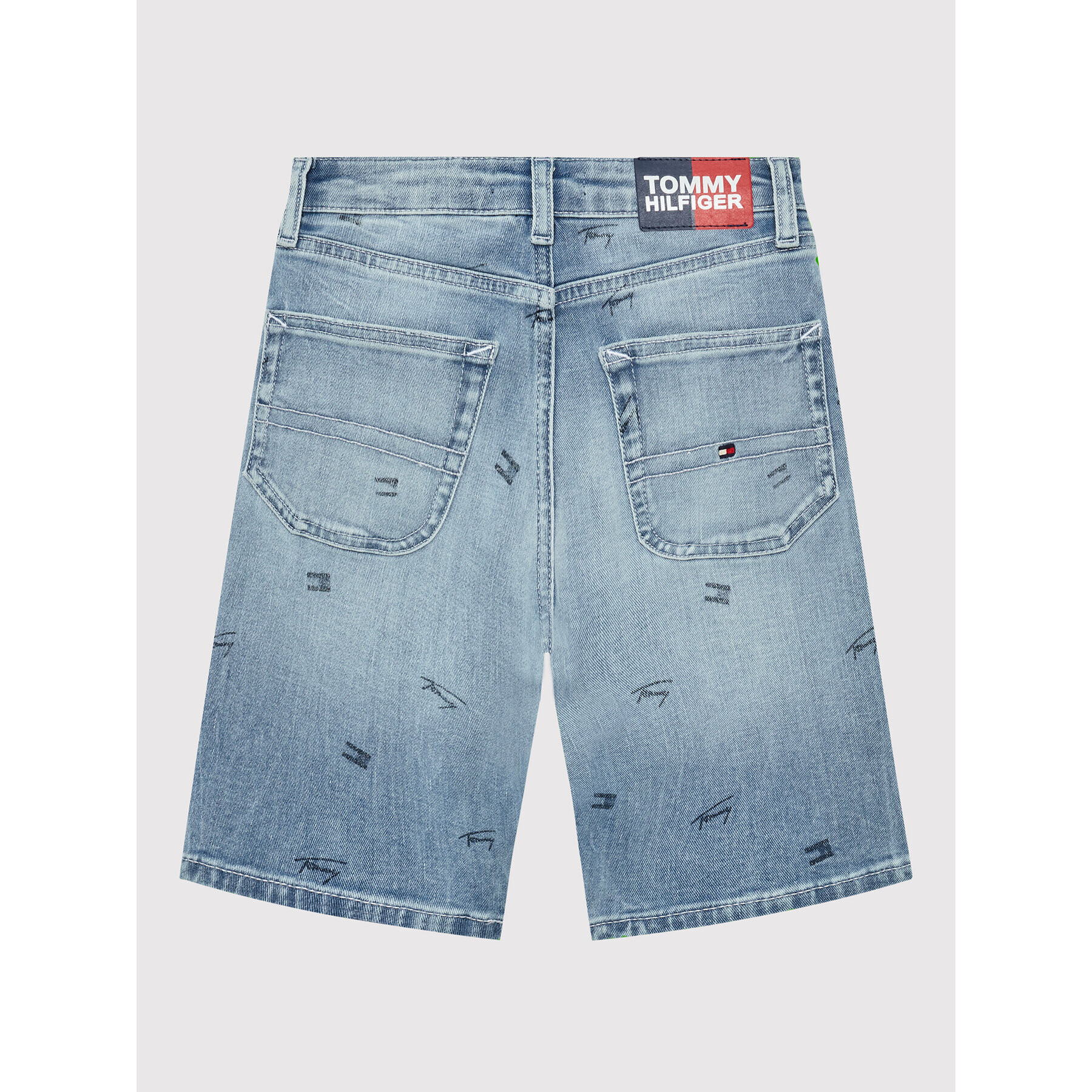 Tommy Hilfiger Jeans kratke hlače Modern KB0KB07418 M Modra Straight Fit - Pepit.si