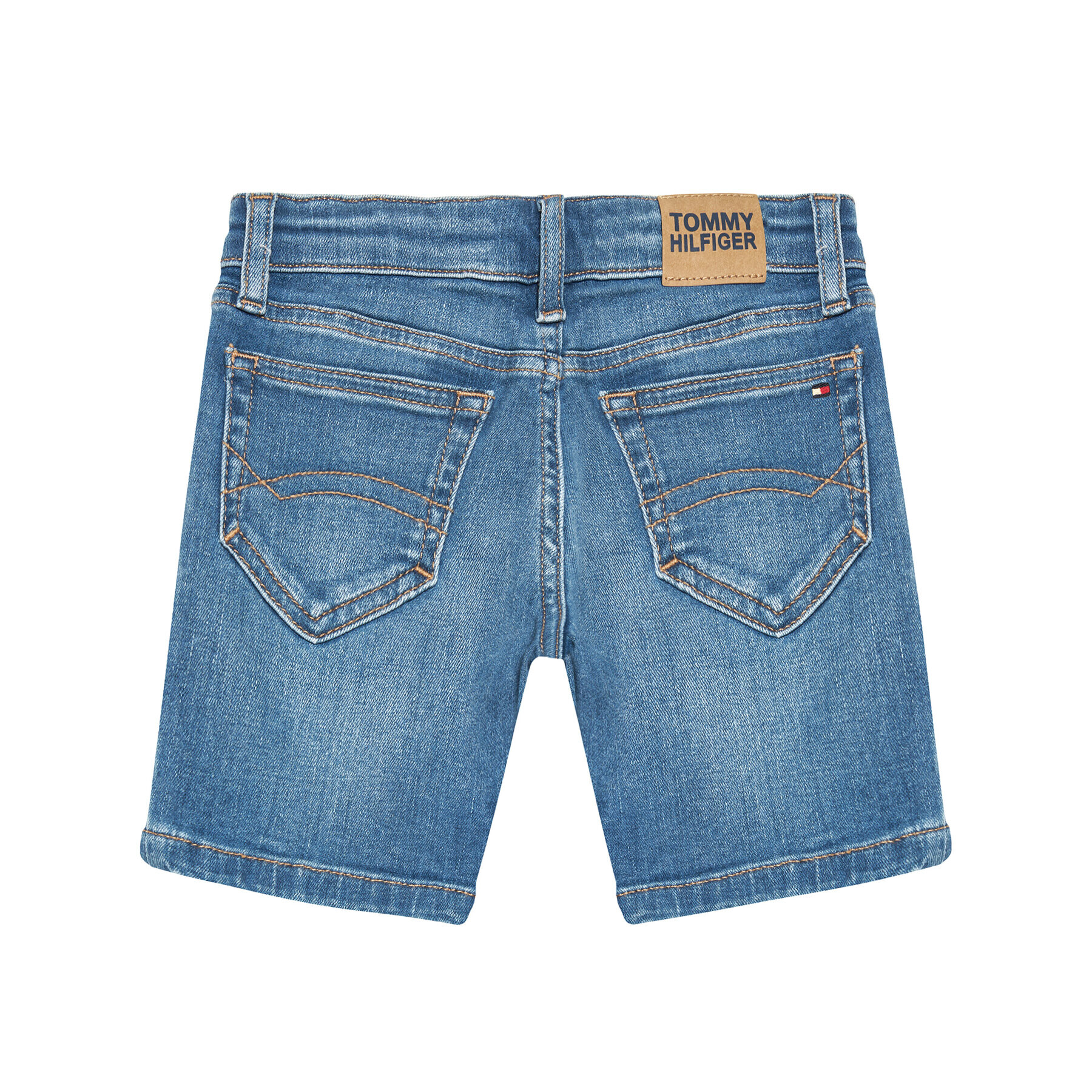 Tommy Hilfiger Jeans kratke hlače Spencer KB0KB06473 D Mornarsko modra Slim Fit - Pepit.si