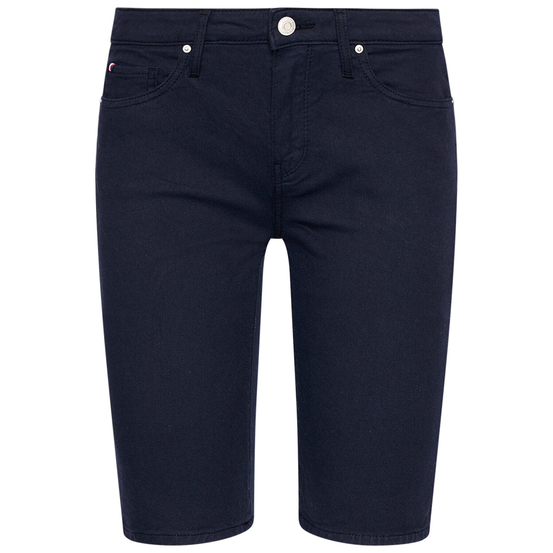 Tommy Hilfiger Jeans kratke hlače Venice WW0WW30531 Mornarsko modra Slim Fit - Pepit.si