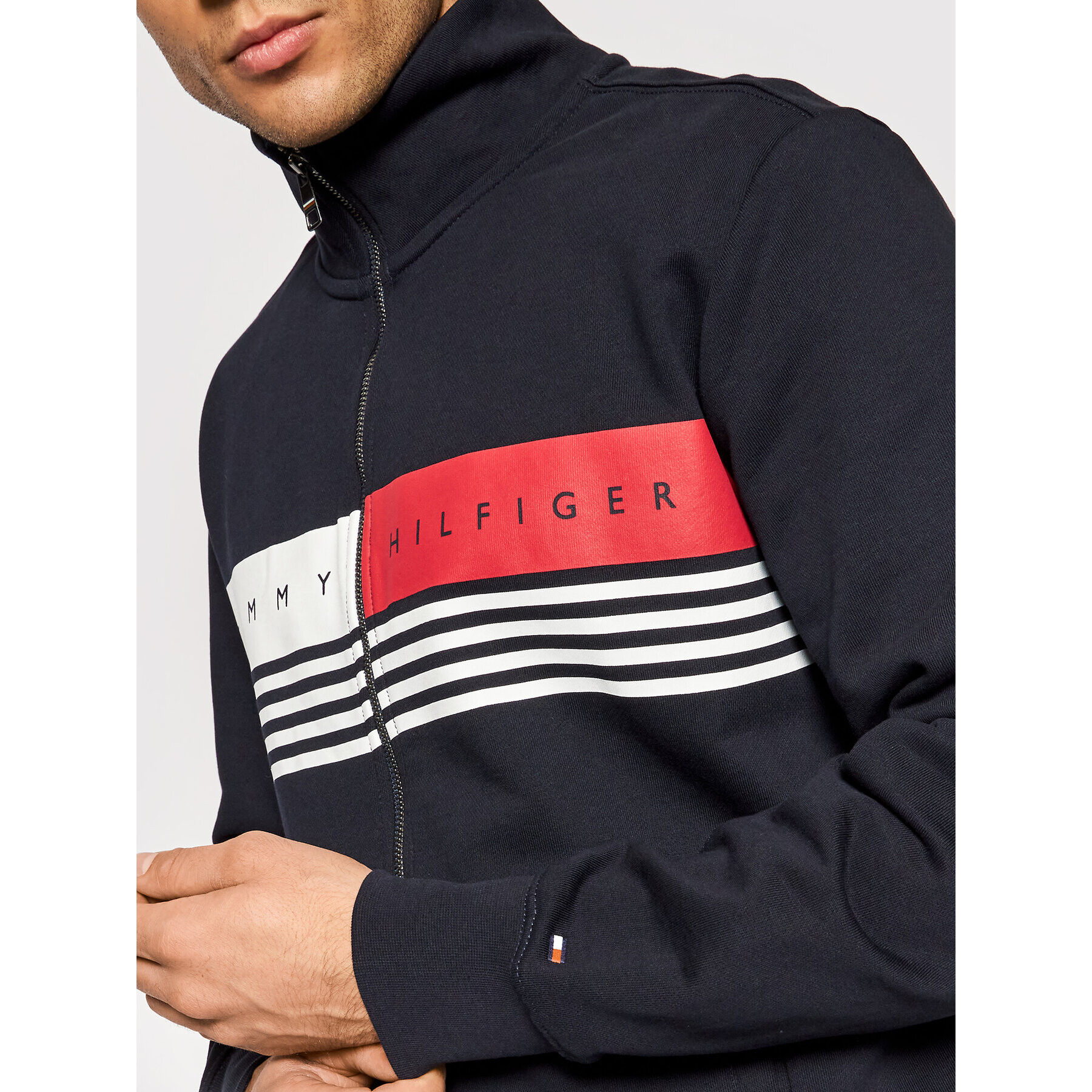 Tommy Hilfiger Jopa Logo MW0MW21094 Mornarsko modra Regular Fit - Pepit.si