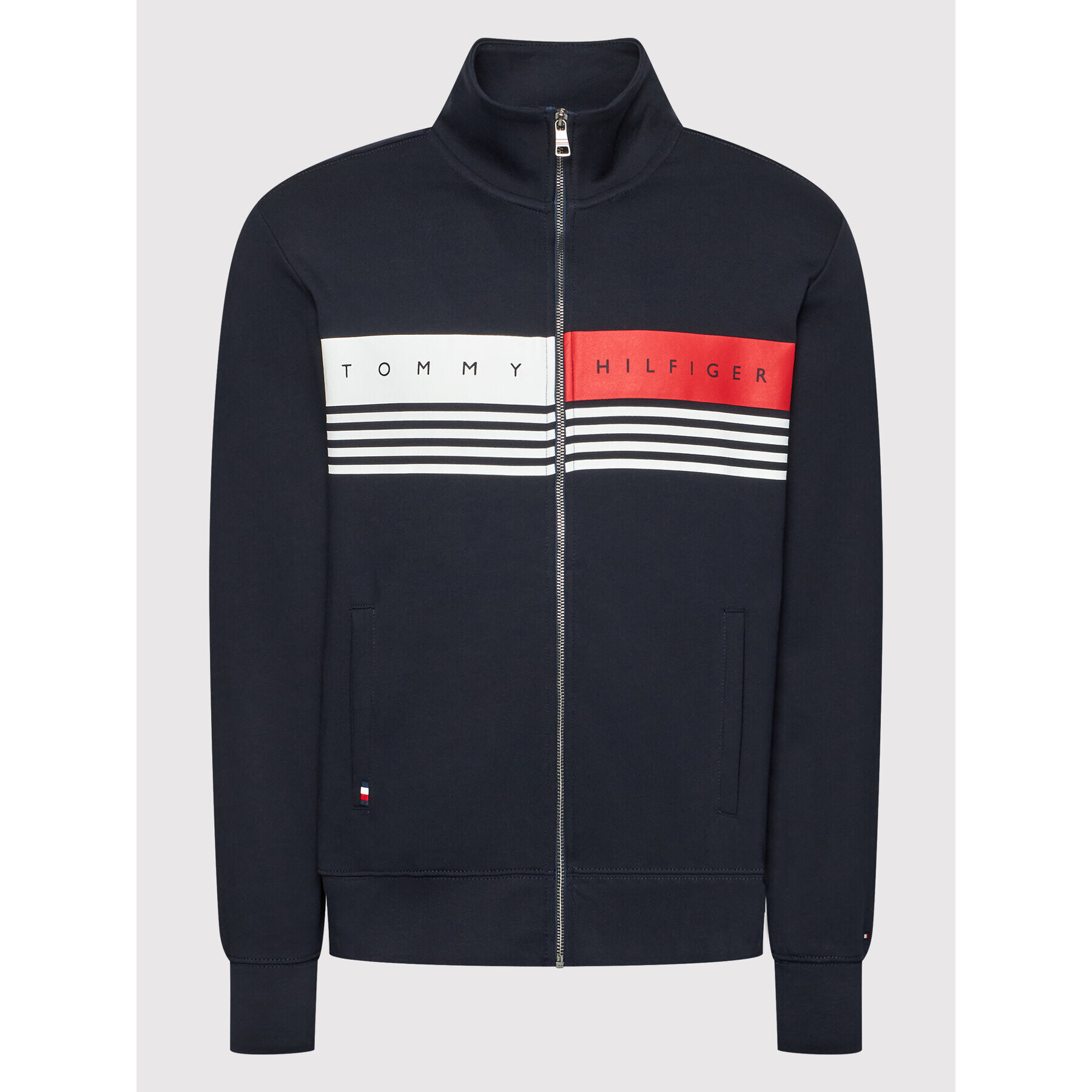 Tommy Hilfiger Jopa Logo MW0MW21094 Mornarsko modra Regular Fit - Pepit.si