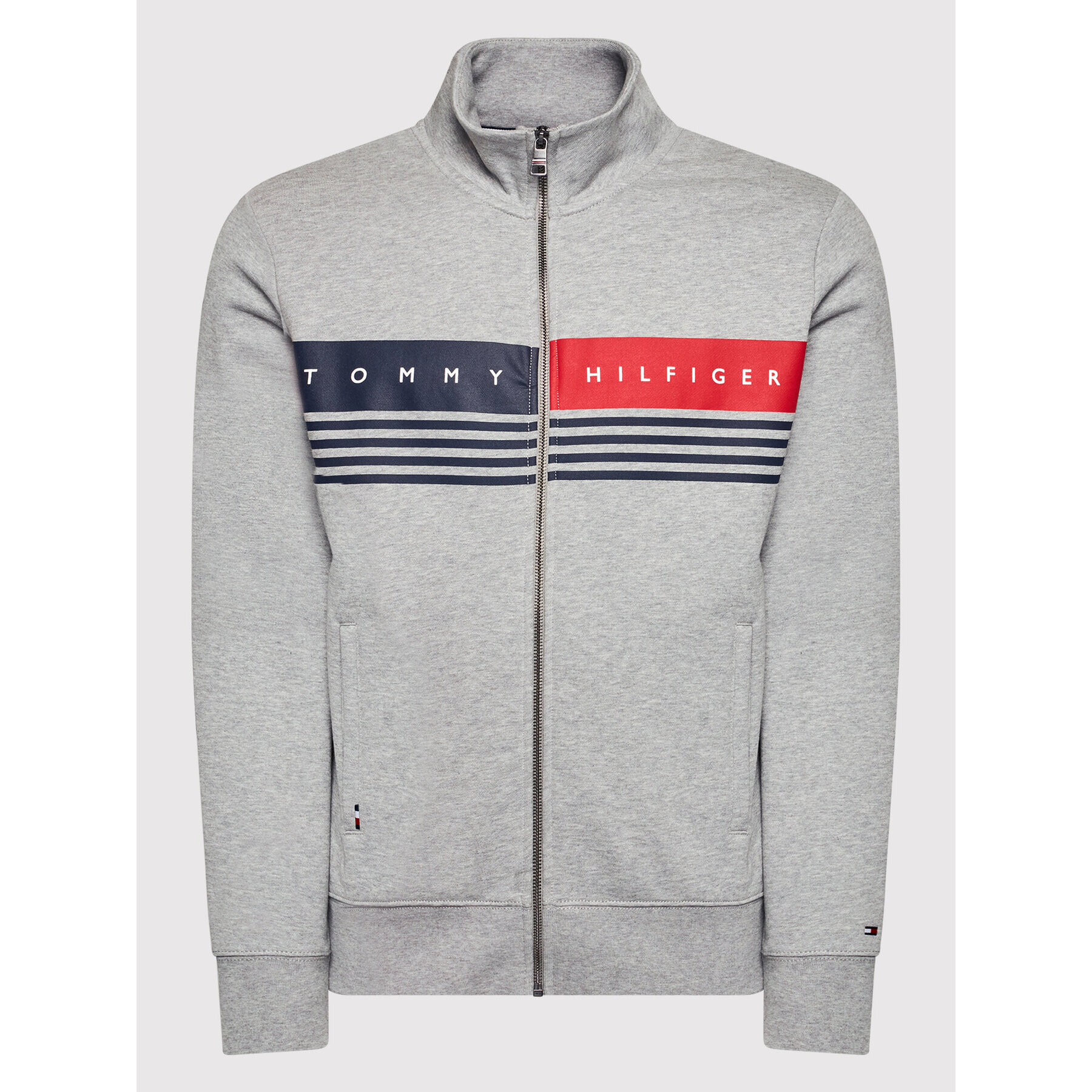 Tommy Hilfiger Jopa Logo MW0MW21094 Siva Regular Fit - Pepit.si