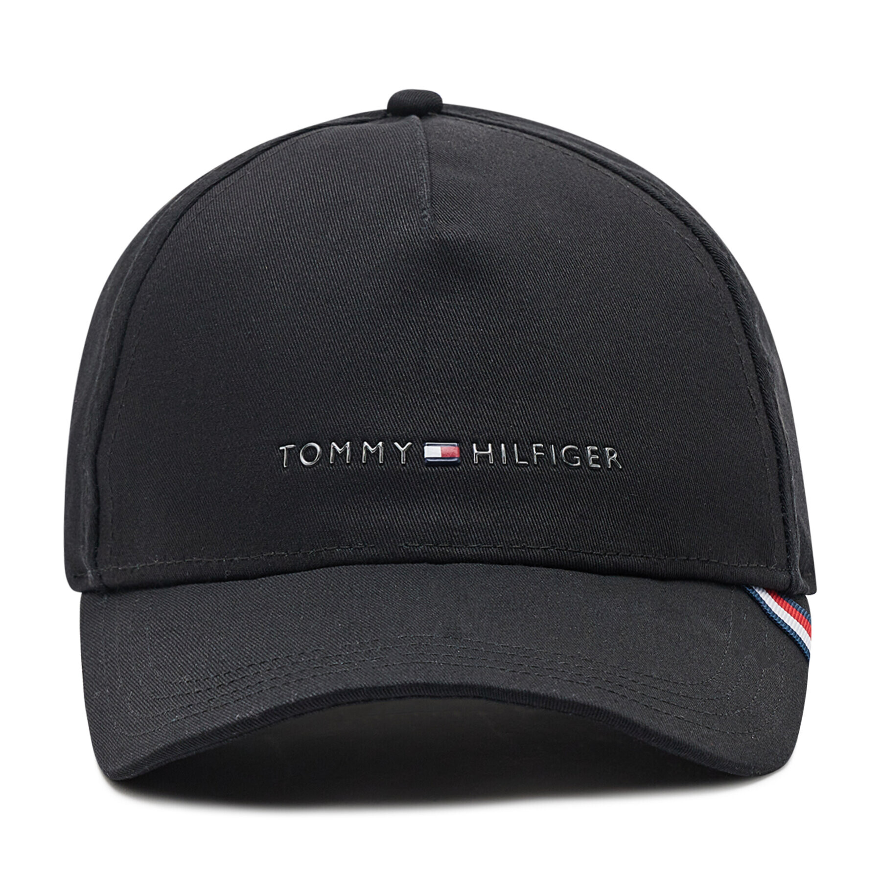 Tommy Hilfiger Kapa s šiltom 1985 Downtown AM0AM08611 Črna - Pepit.si