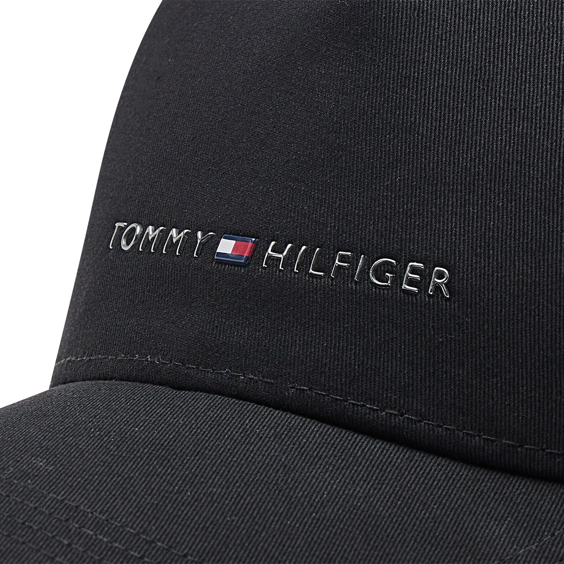 Tommy Hilfiger Kapa s šiltom 1985 Downtown AM0AM08611 Črna - Pepit.si