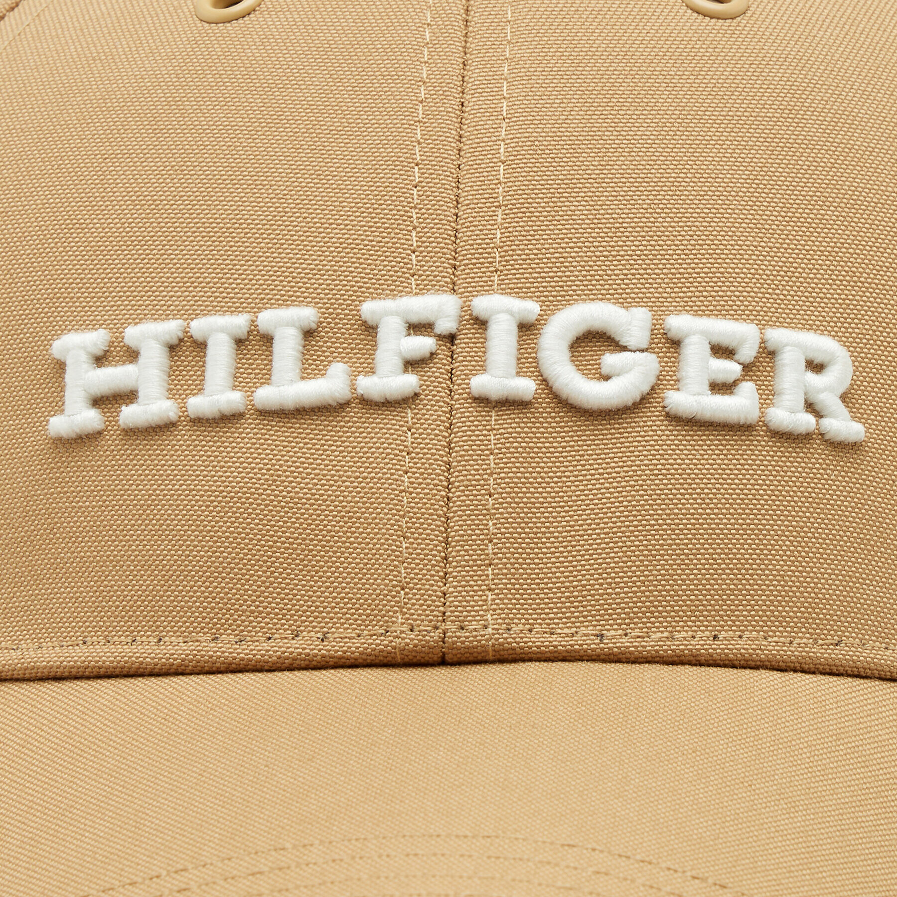 Tommy Hilfiger Kapa s šiltom AM0AM11250 Bež - Pepit.si