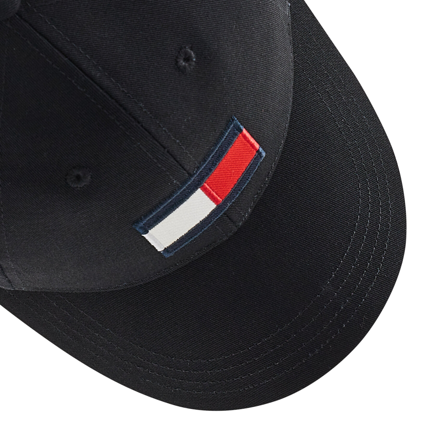 Tommy Hilfiger Kapa s šiltom Big Flag AU0AU01393 Črna - Pepit.si