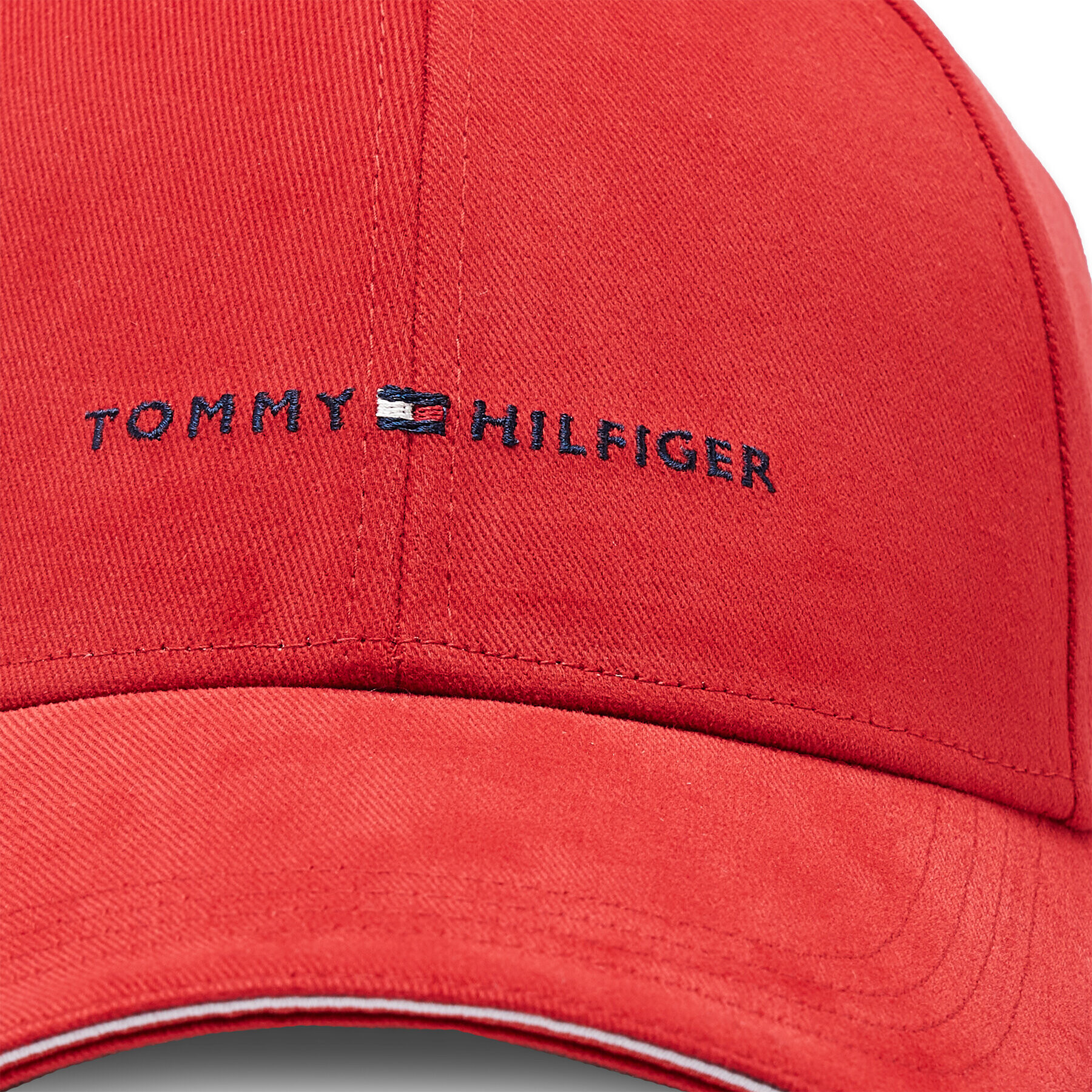 Tommy Hilfiger Kapa s šiltom Corporate AM0AM10536 Rdeča - Pepit.si