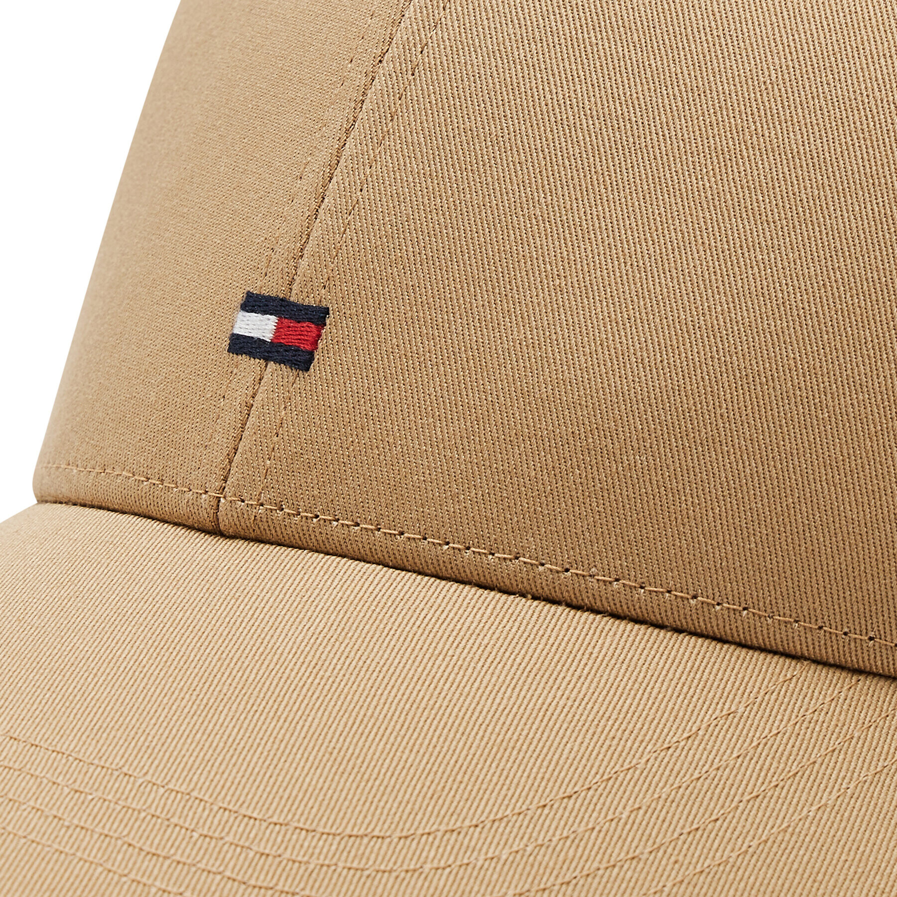 Tommy Hilfiger Kapa s šiltom Essential Flag AM0AM09482 Rjava - Pepit.si