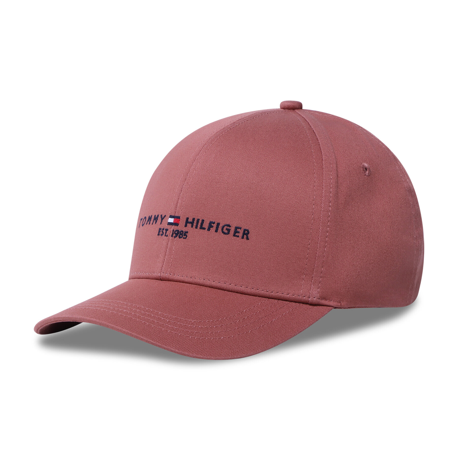 Tommy Hilfiger Kapa s šiltom Established Essential Cap AM0AM09487 Rjava - Pepit.si