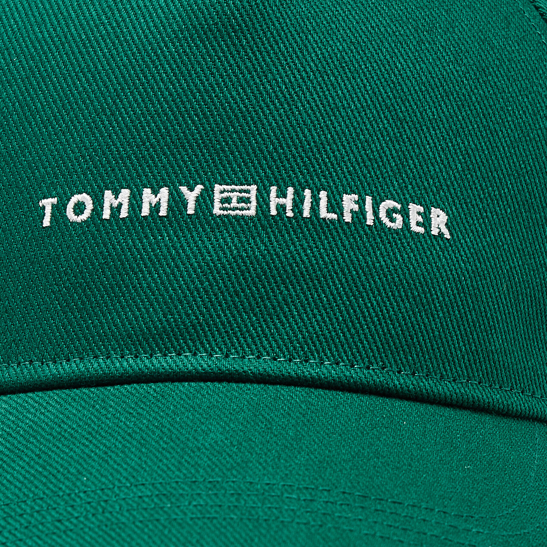 Tommy Hilfiger Kapa s šiltom Horizon AM0AM10533 Zelena - Pepit.si