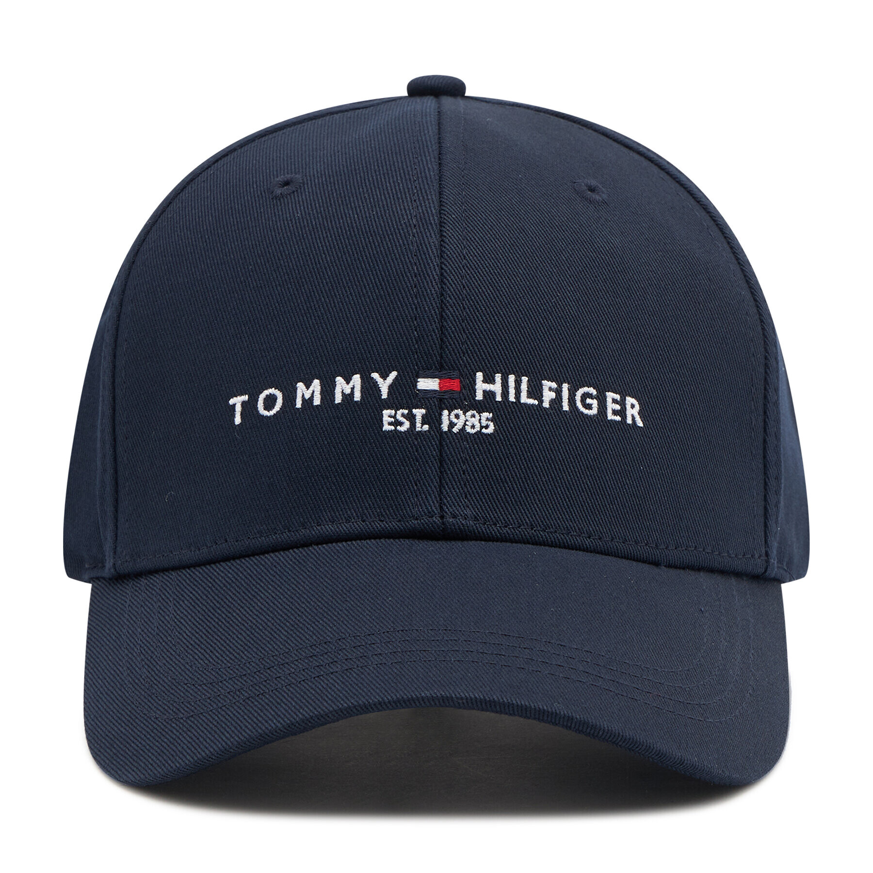 Tommy Hilfiger Kapa s šiltom Th Established Cap AM0AM07352 Mornarsko modra - Pepit.si