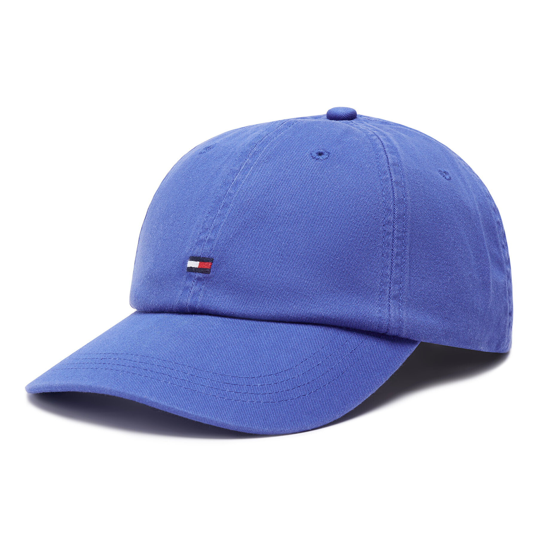 Tommy Hilfiger Kapa s šiltom Th Flag Soft Cap AM0AM10530 Mornarsko modra - Pepit.si