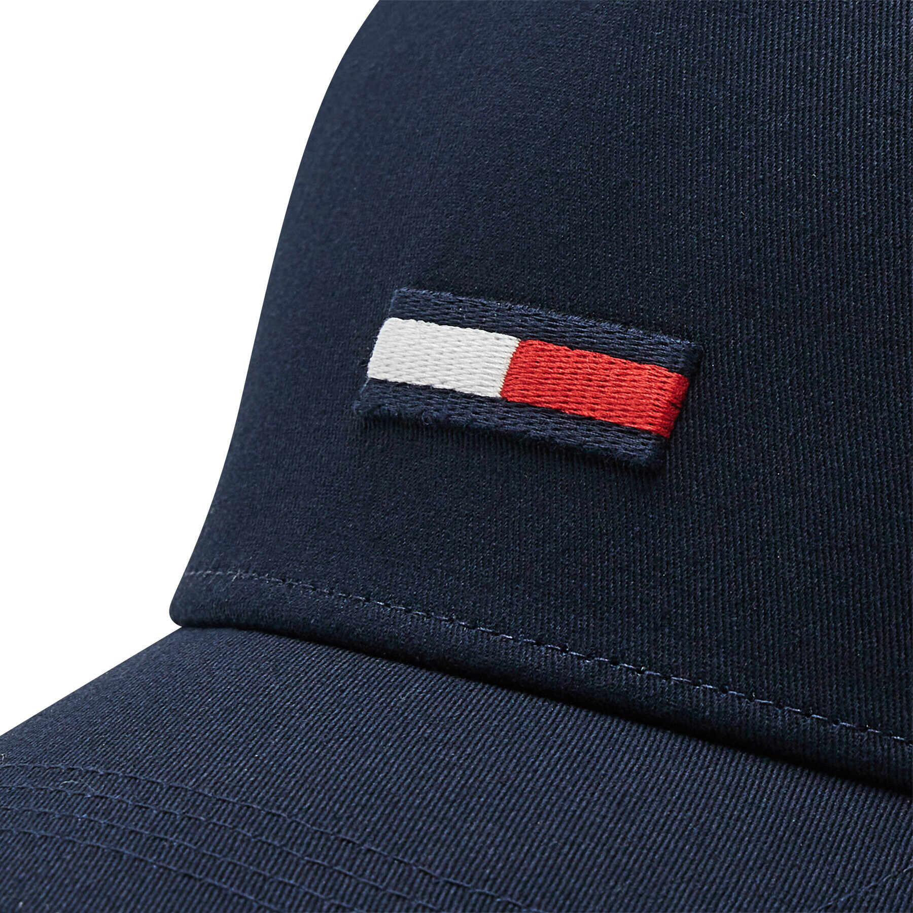 Tommy Hilfiger Kapa s šiltom Tju Flag Cap AU0AU00843 Mornarsko modra - Pepit.si