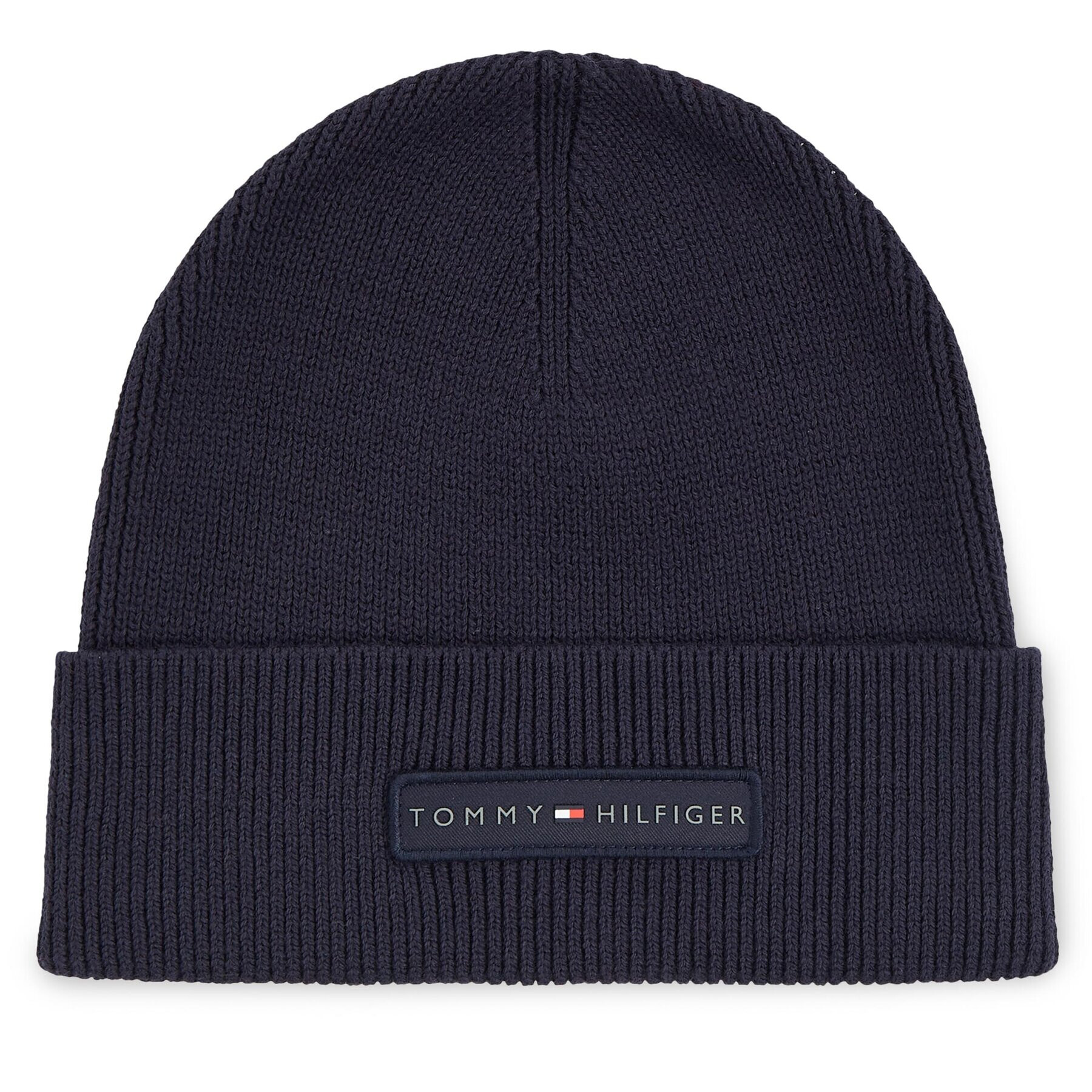 Tommy Hilfiger Kapa Th Skyline Beanie AM0AM11495 Mornarsko modra - Pepit.si