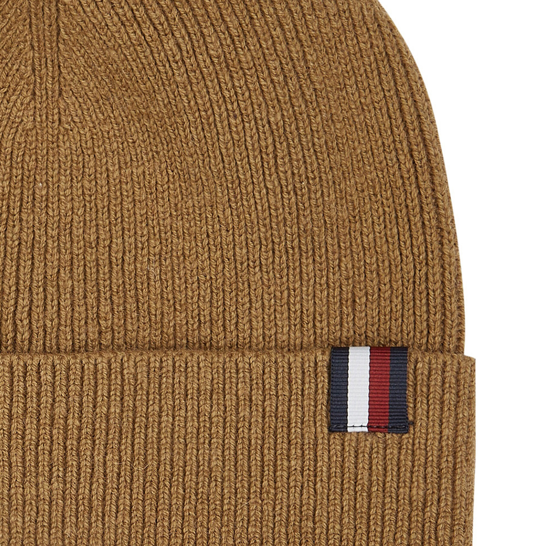 Tommy Hilfiger Kapa Uptown Wool Beanie AM0AM11483 Bež - Pepit.si