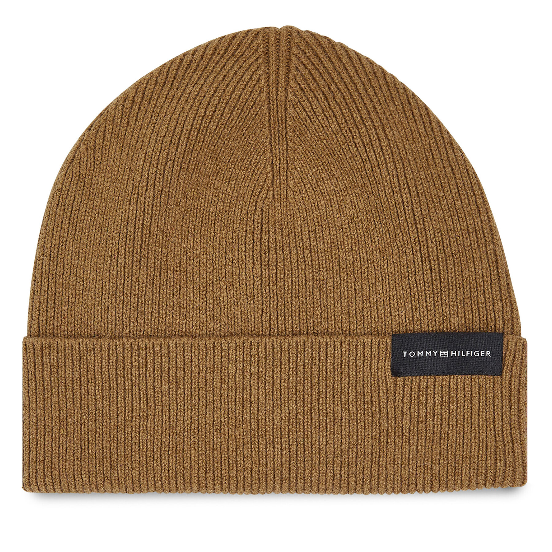 Tommy Hilfiger Kapa Uptown Wool Beanie AM0AM11483 Bež - Pepit.si