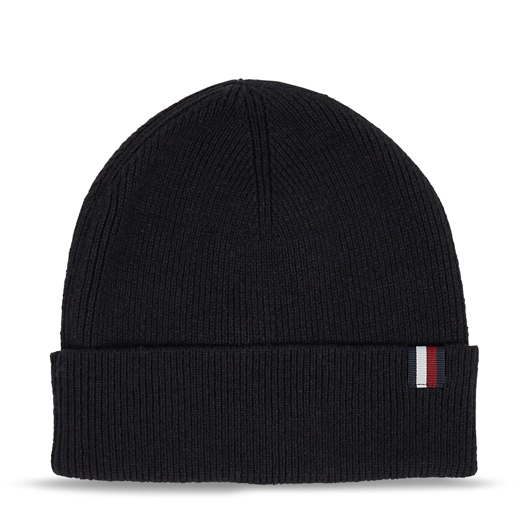 Tommy Hilfiger Kapa Uptown Wool Beanie AM0AM11483 Črna - Pepit.si