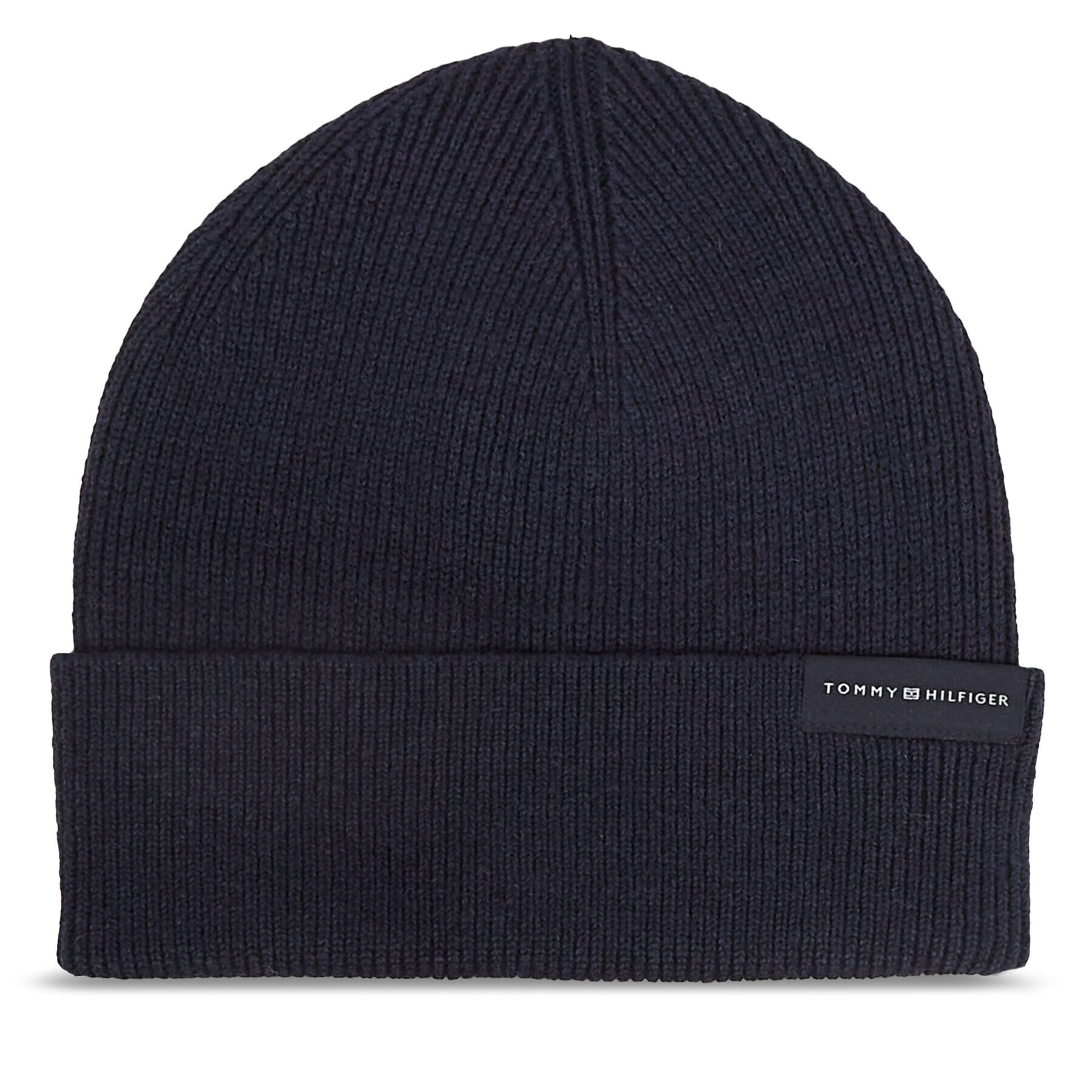 Tommy Hilfiger Kapa Uptown Wool Beanie AM0AM11483 Mornarsko modra - Pepit.si