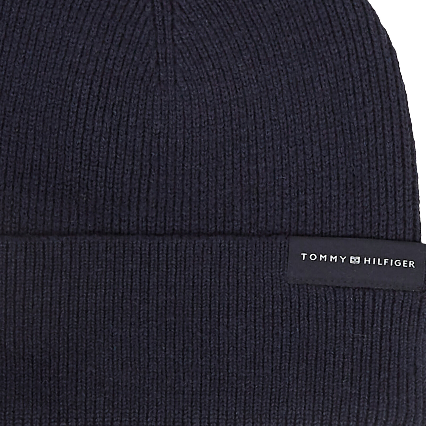 Tommy Hilfiger Kapa Uptown Wool Beanie AM0AM11483 Mornarsko modra - Pepit.si