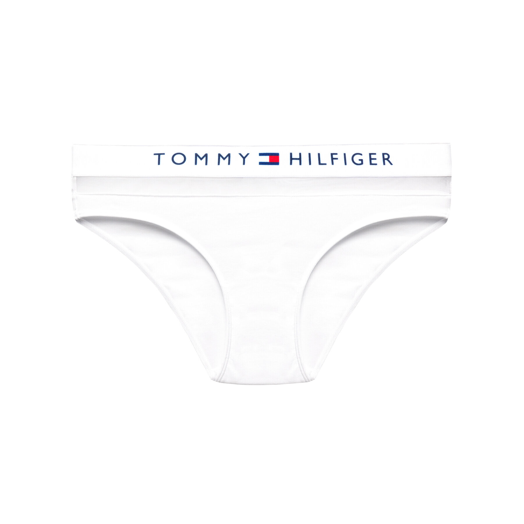 Tommy Hilfiger Klasične spodnje hlačke UW0UW00022 Bela - Pepit.si