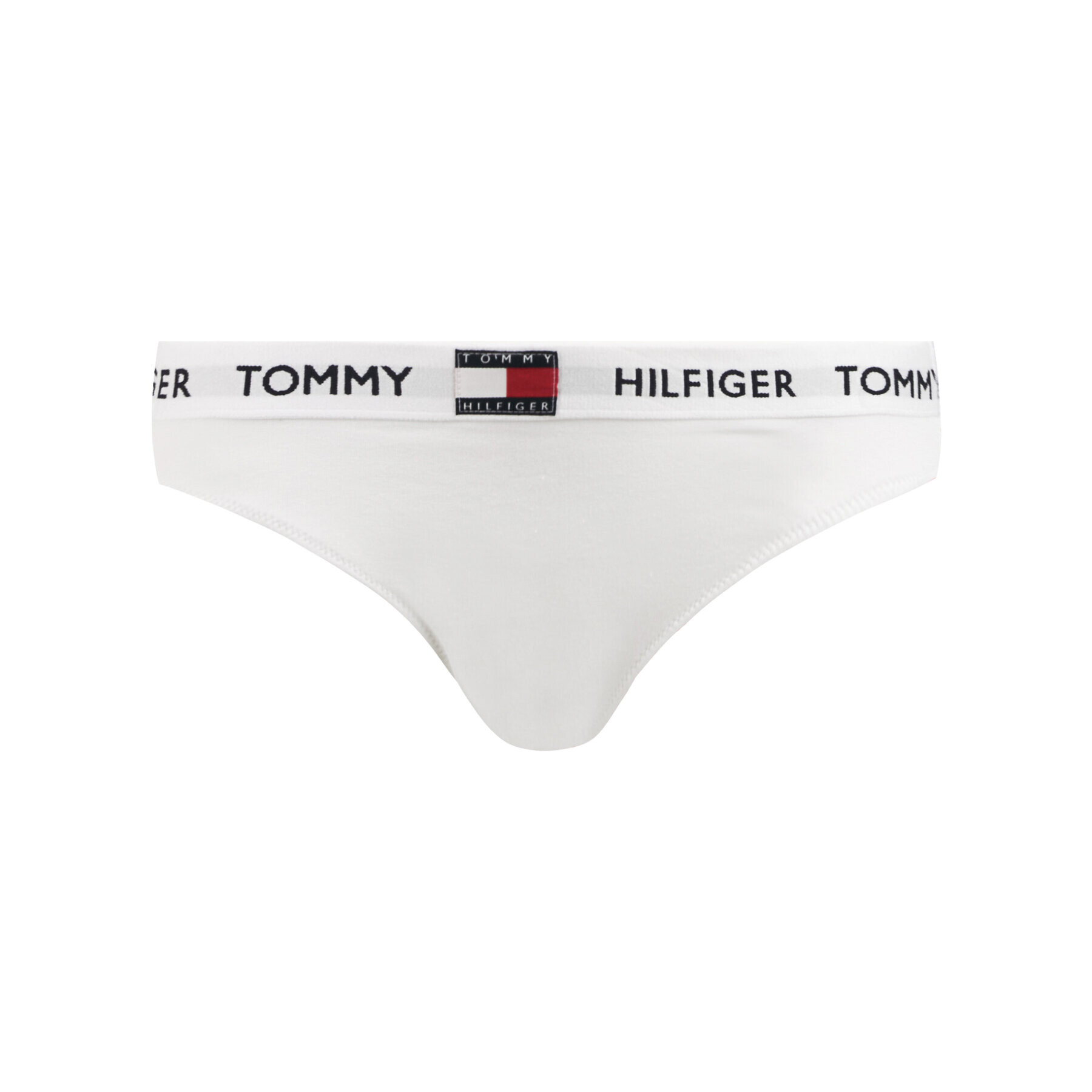 Tommy Hilfiger Klasične spodnje hlačke UW0UW02193 Bela - Pepit.si