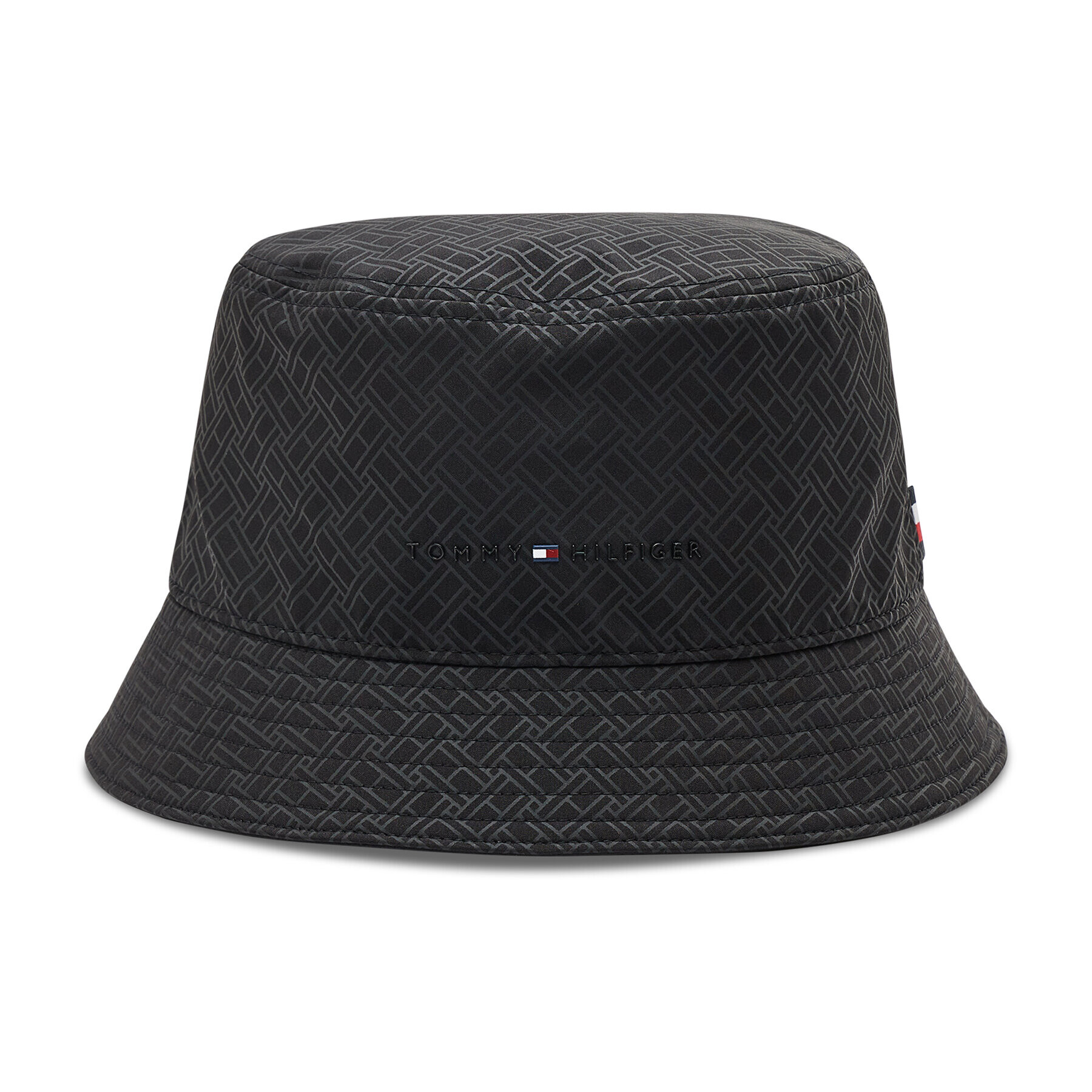 Tommy Hilfiger Klobuk Business Bucket AM0AM09429 Črna - Pepit.si