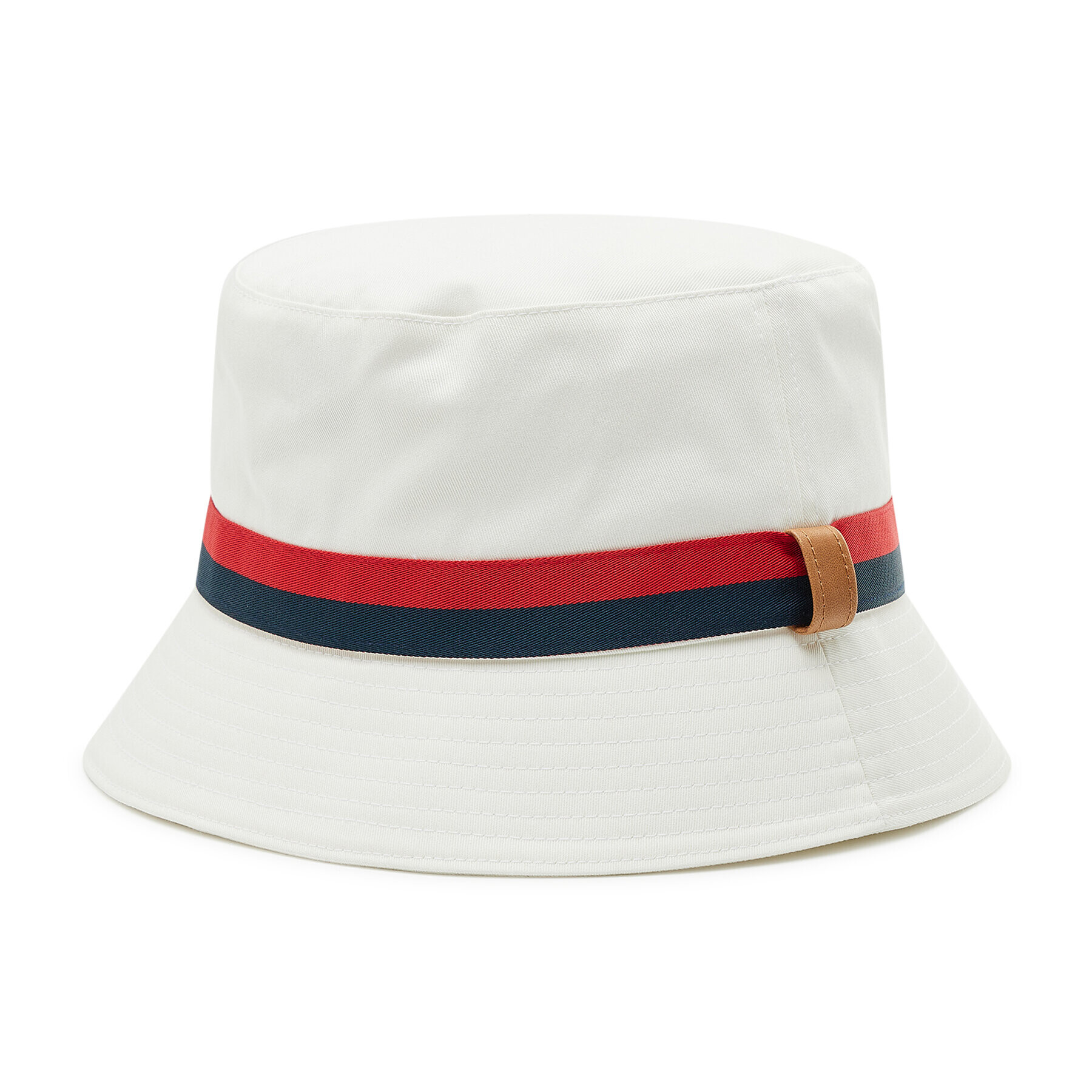 Tommy Hilfiger Klobuk Established Bucket AM0AM08271 Bela - Pepit.si