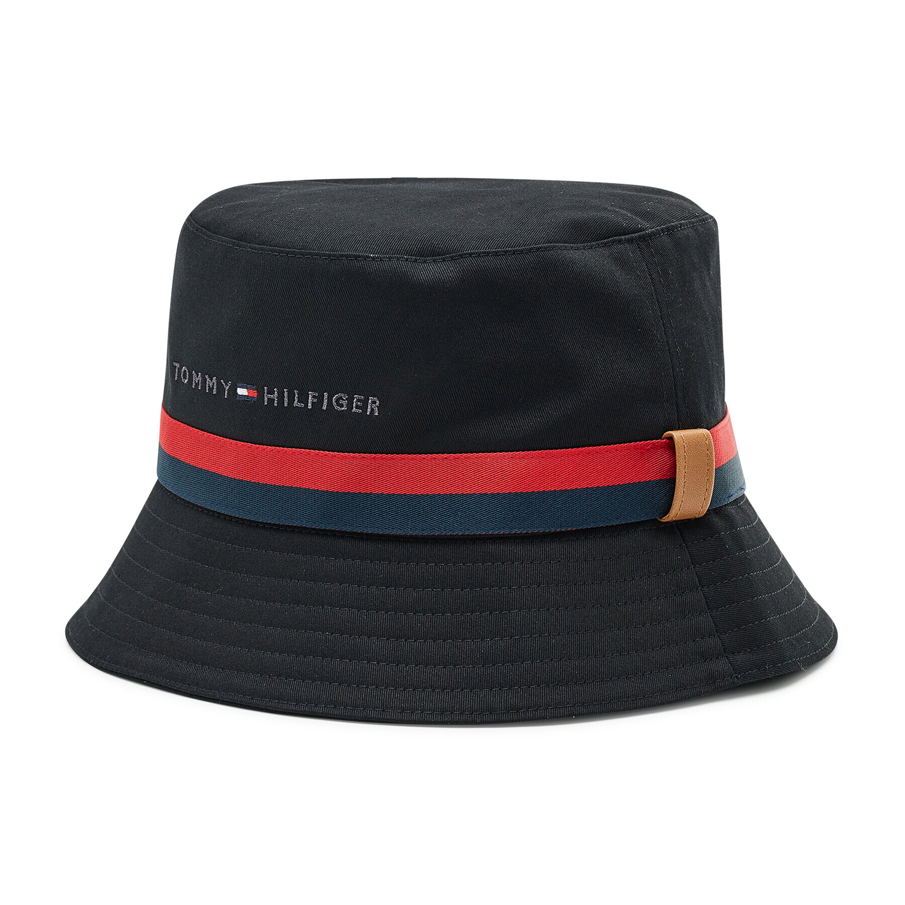 Tommy Hilfiger Klobuk Established Bucket AM0AM08271 Črna - Pepit.si