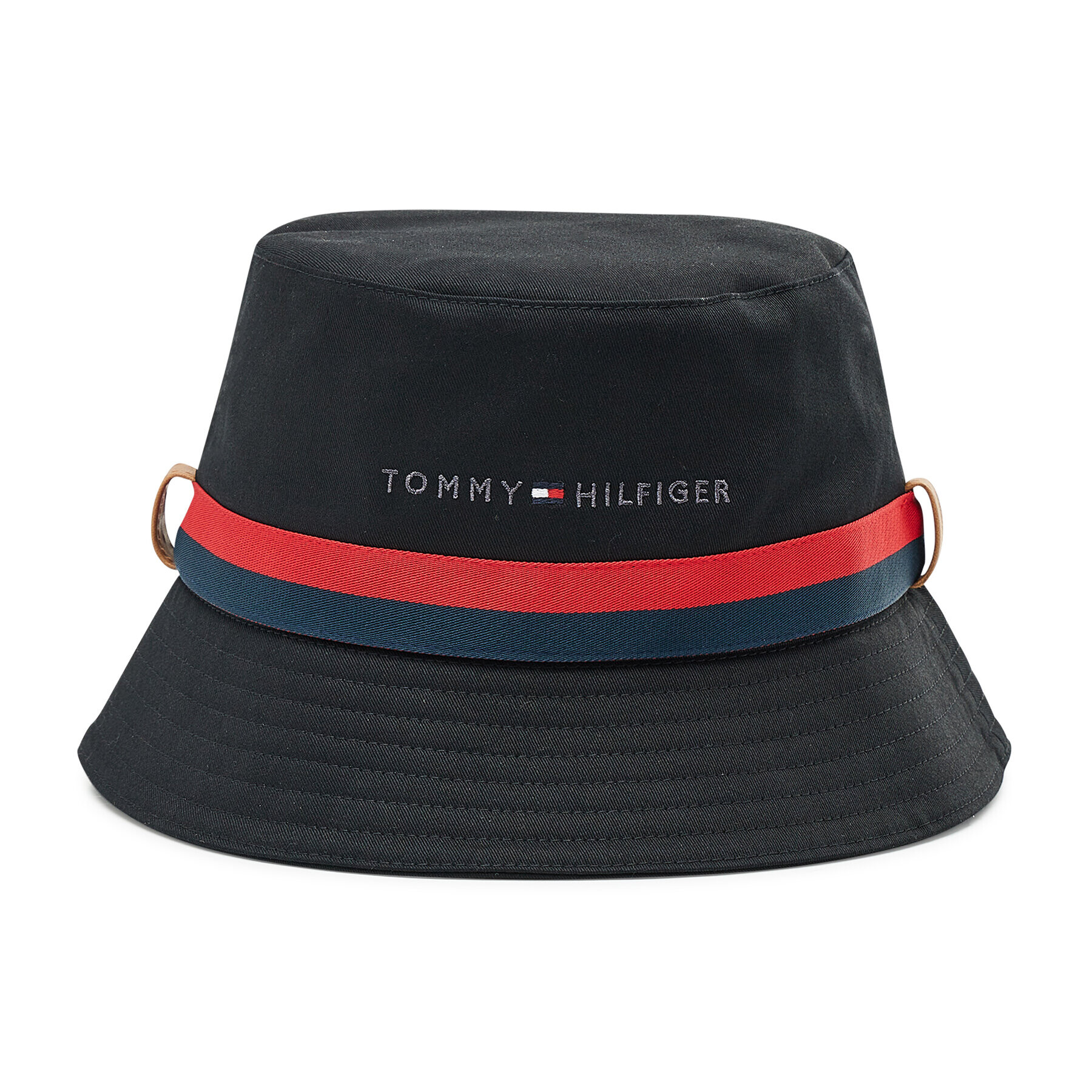 Tommy Hilfiger Klobuk Established Bucket AM0AM08271 Črna - Pepit.si