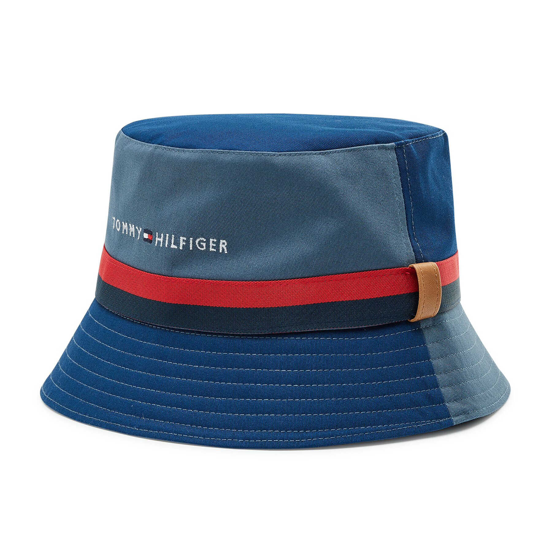 Tommy Hilfiger Klobuk Established Bucket AM0AM08271 Modra - Pepit.si