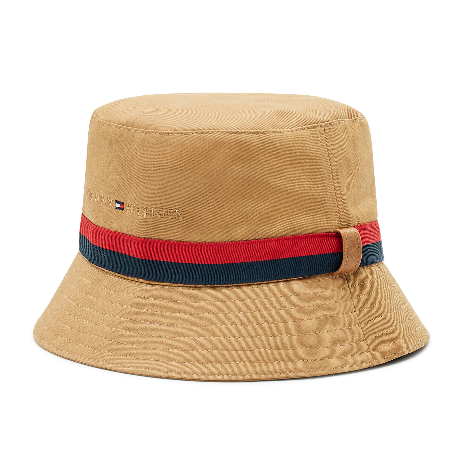 Tommy Hilfiger Klobuk Established Bucket AM0AM08271 Rjava - Pepit.si