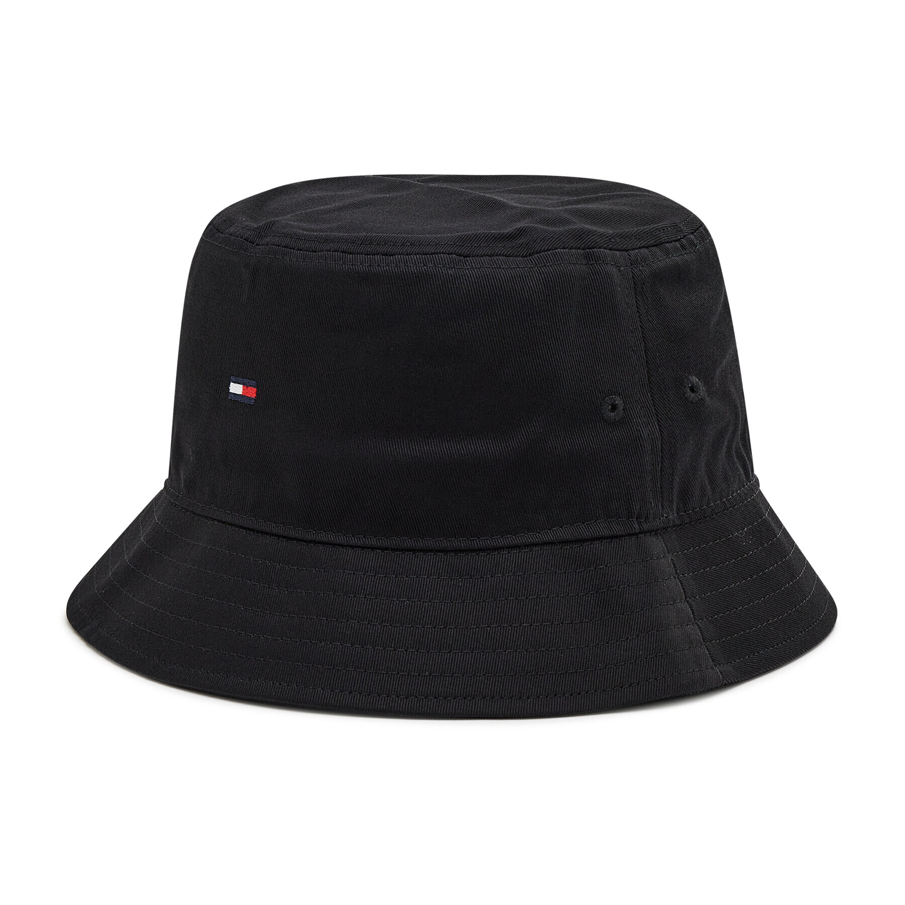 Tommy Hilfiger Klobuk Flag Bucket Hat AM0AM07344 Črna - Pepit.si