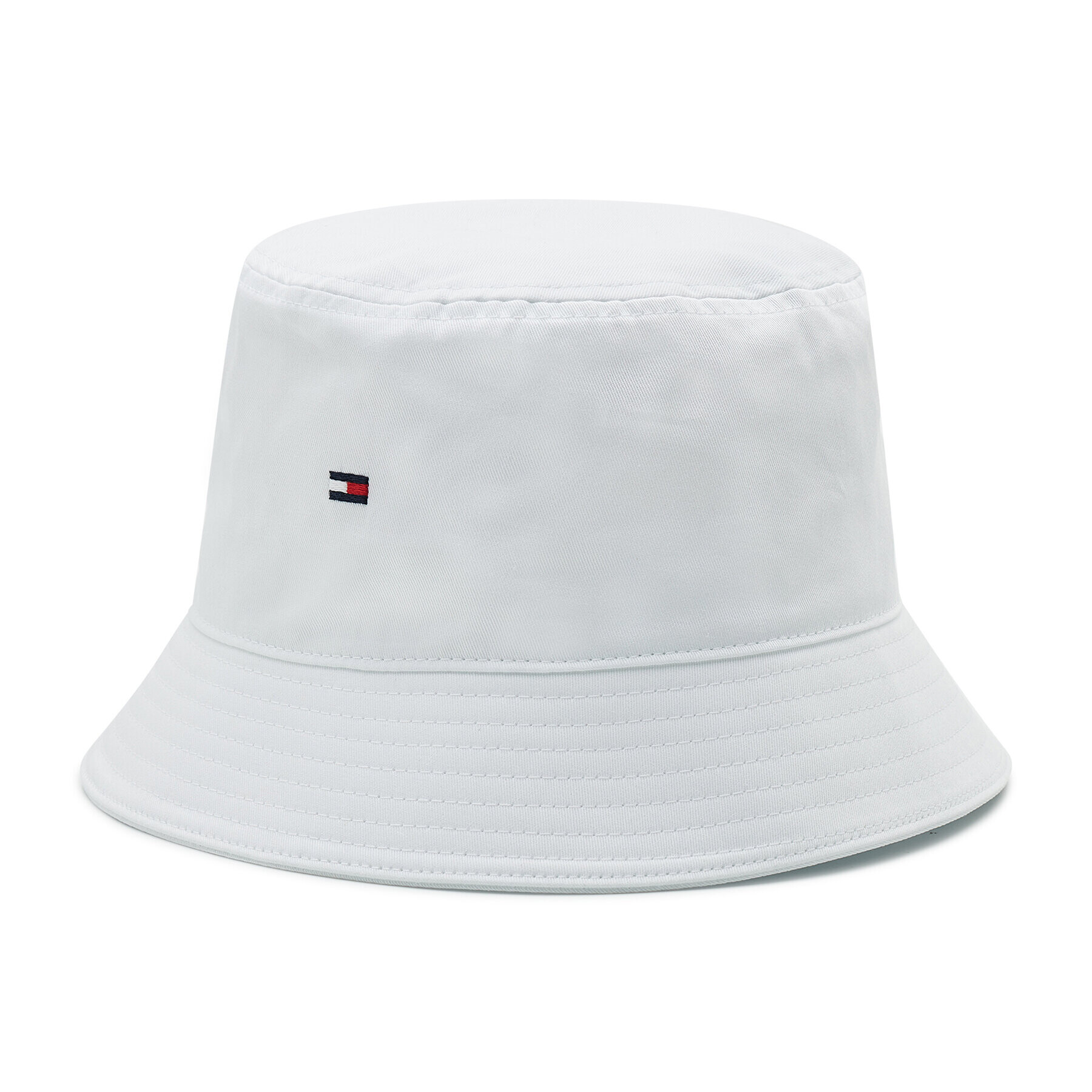 Tommy Hilfiger Klobuk Flag Bucket Hat AM0AM08273 Bela - Pepit.si