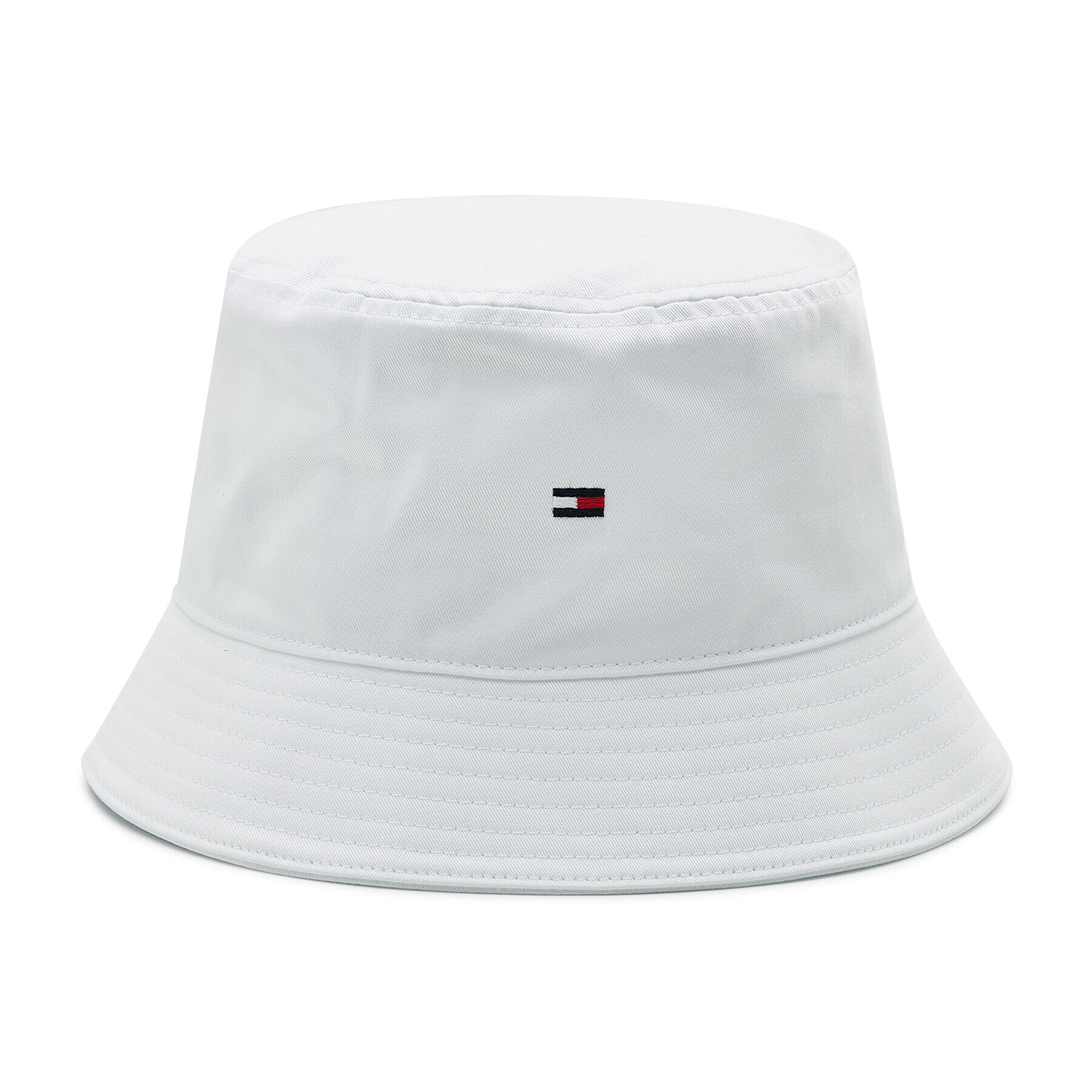 Tommy Hilfiger Klobuk Flag Bucket Hat AM0AM08273 Bela - Pepit.si