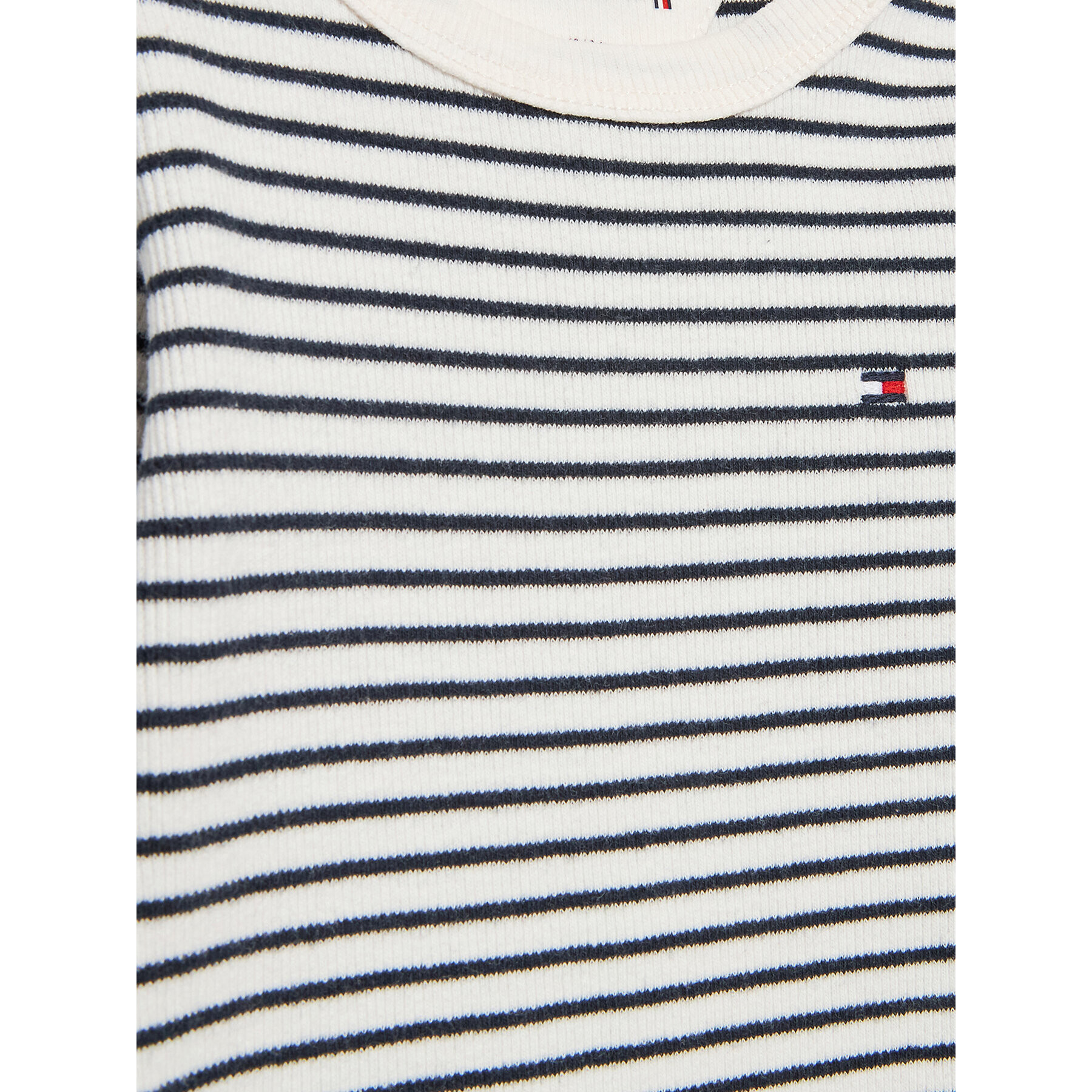 Tommy Hilfiger Komplet bodi in hlače KN0KN01586 Bela Regular Fit - Pepit.si