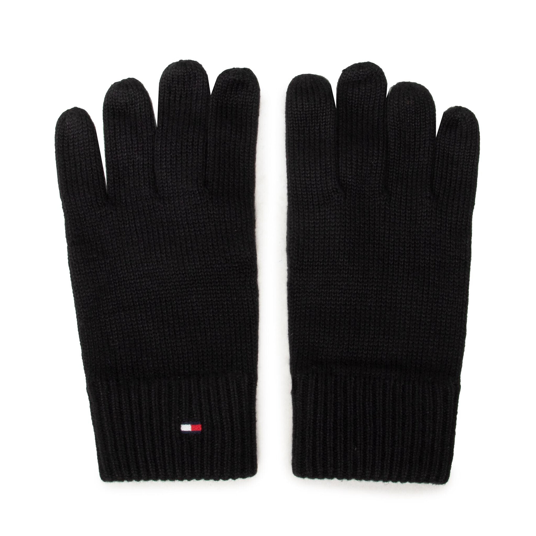 Tommy Hilfiger Komplet kapa in rokavice Gp Pima Cotton Beanie & Gloves AM0AM06595 Črna - Pepit.si