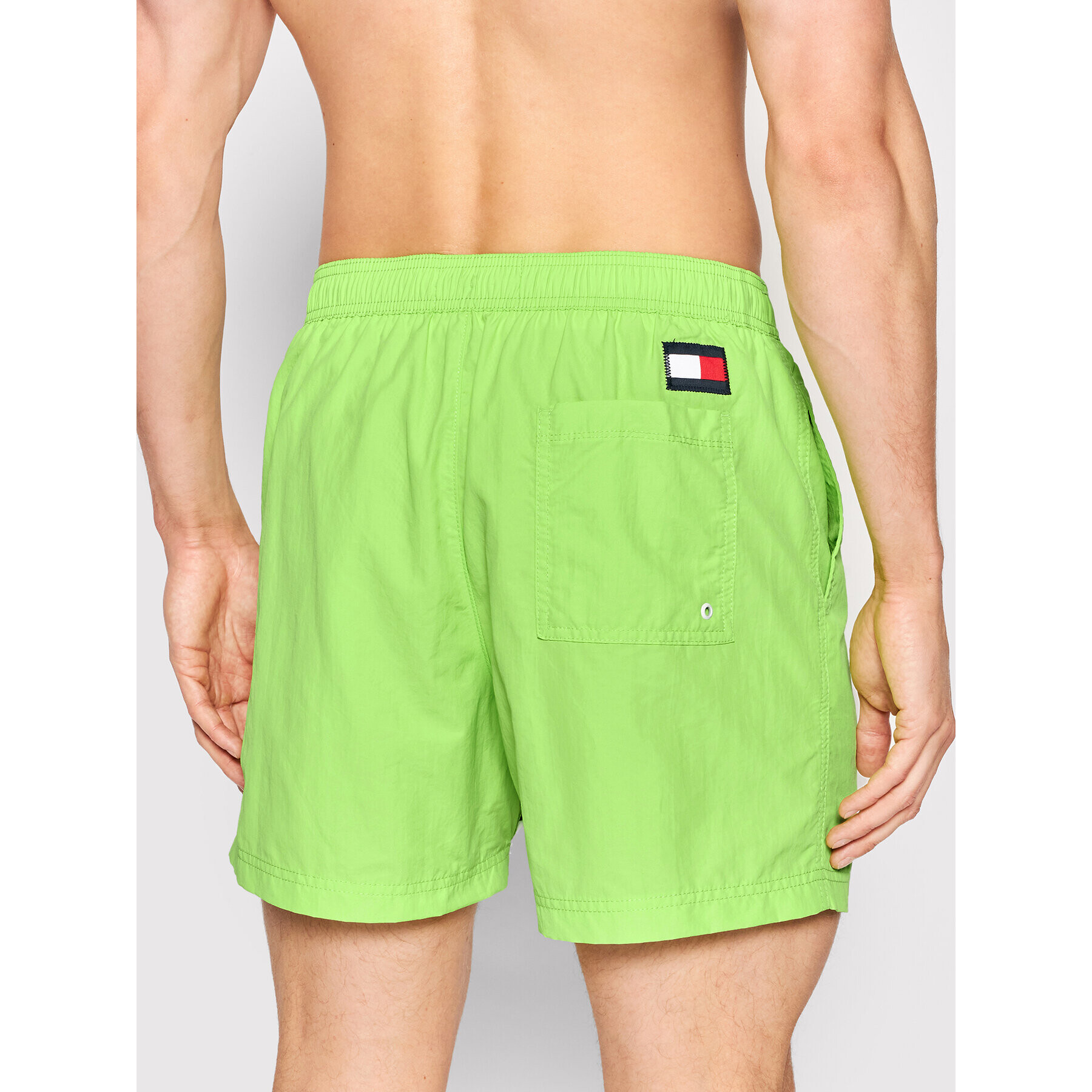 Tommy Hilfiger Kopalne hlače UM0UM02048 Zelena Slim Fit - Pepit.si