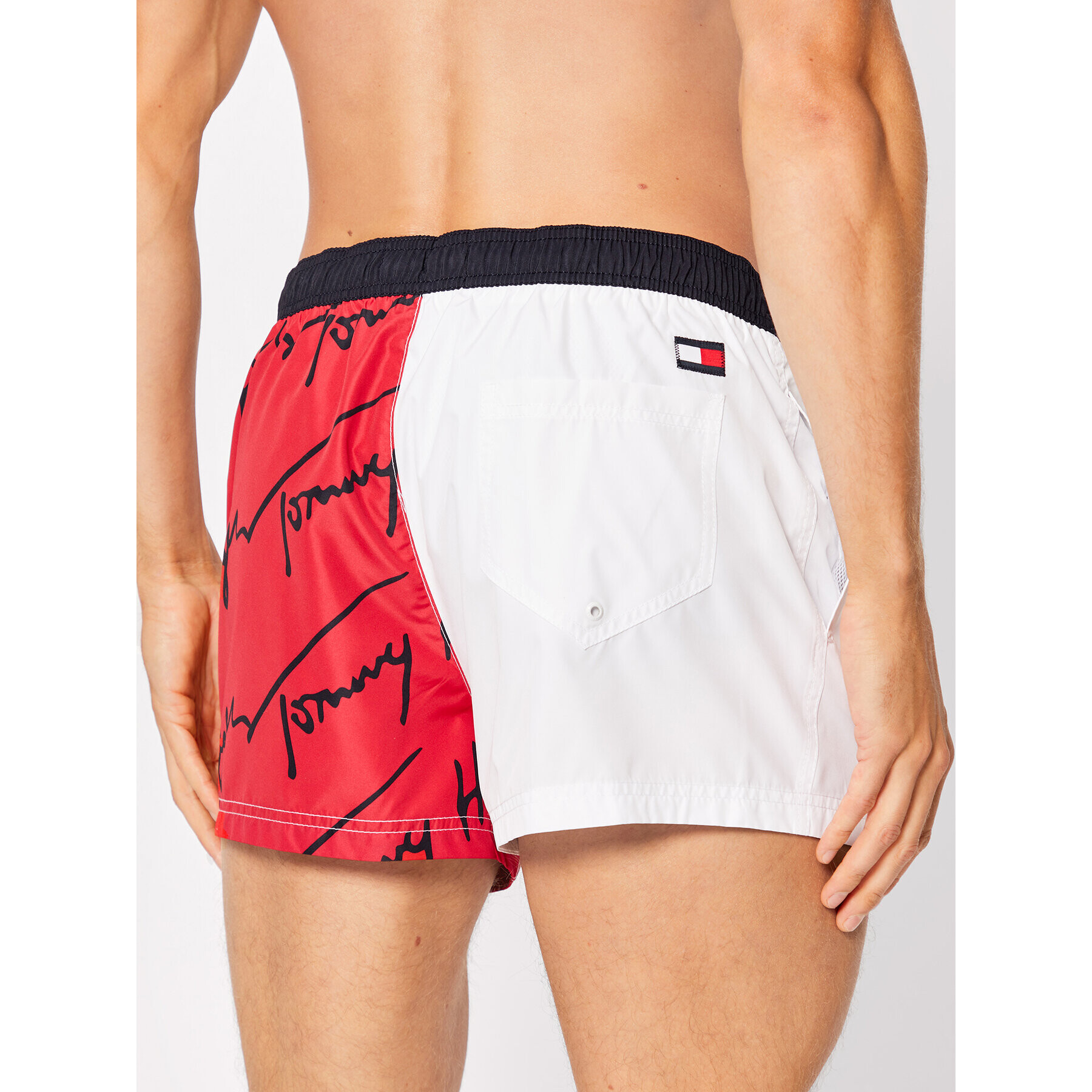 Tommy Hilfiger Kopalne hlače UM0UM02487 Pisana Slim Fit - Pepit.si