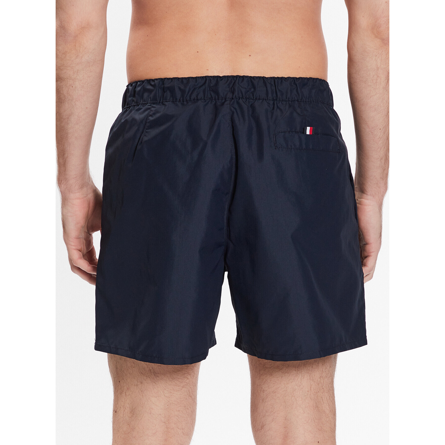 Tommy Hilfiger Kopalne hlače UM0UM02742 Mornarsko modra Regular Fit - Pepit.si