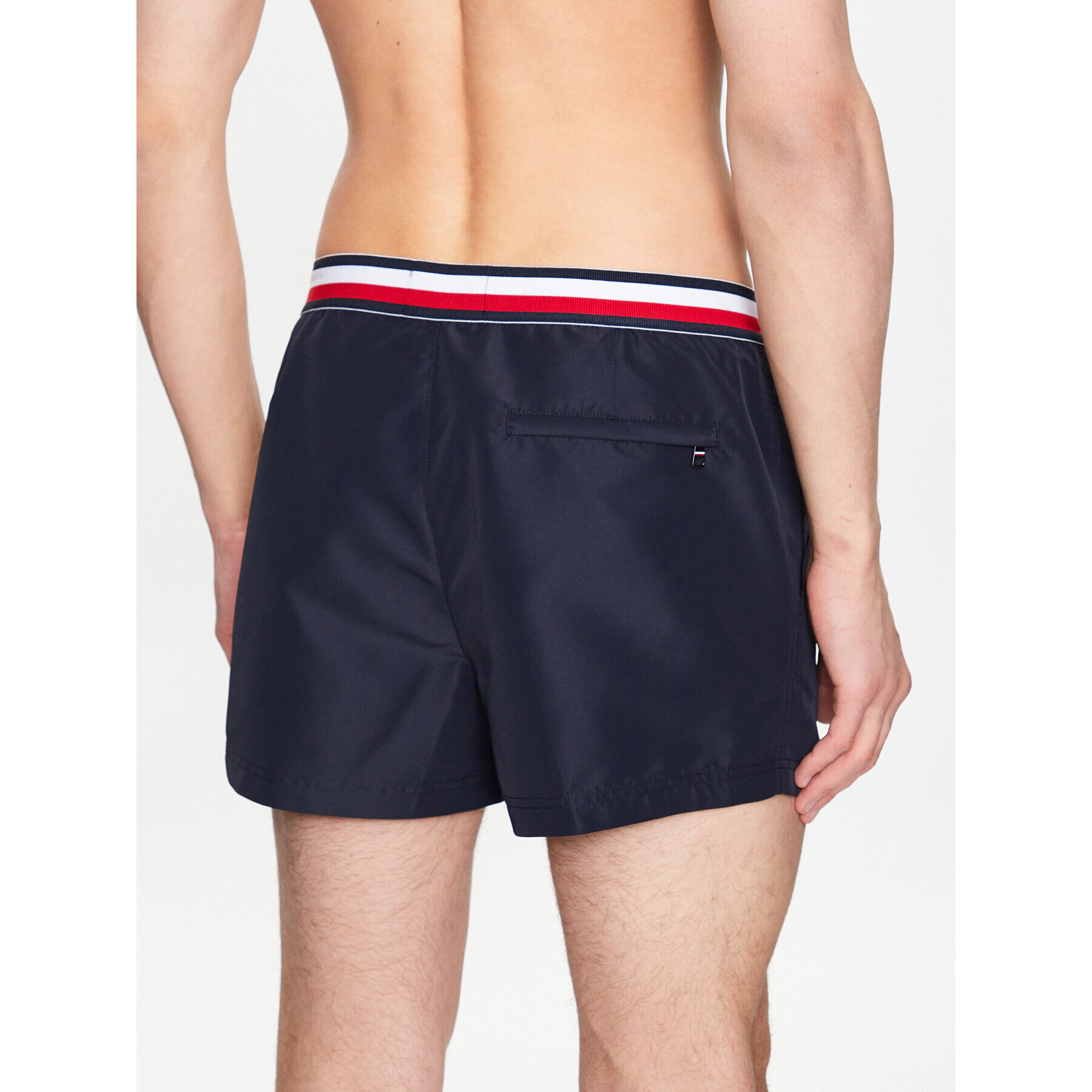 Tommy Hilfiger Kopalne hlače UM0UM02747 Mornarsko modra Regular Fit - Pepit.si