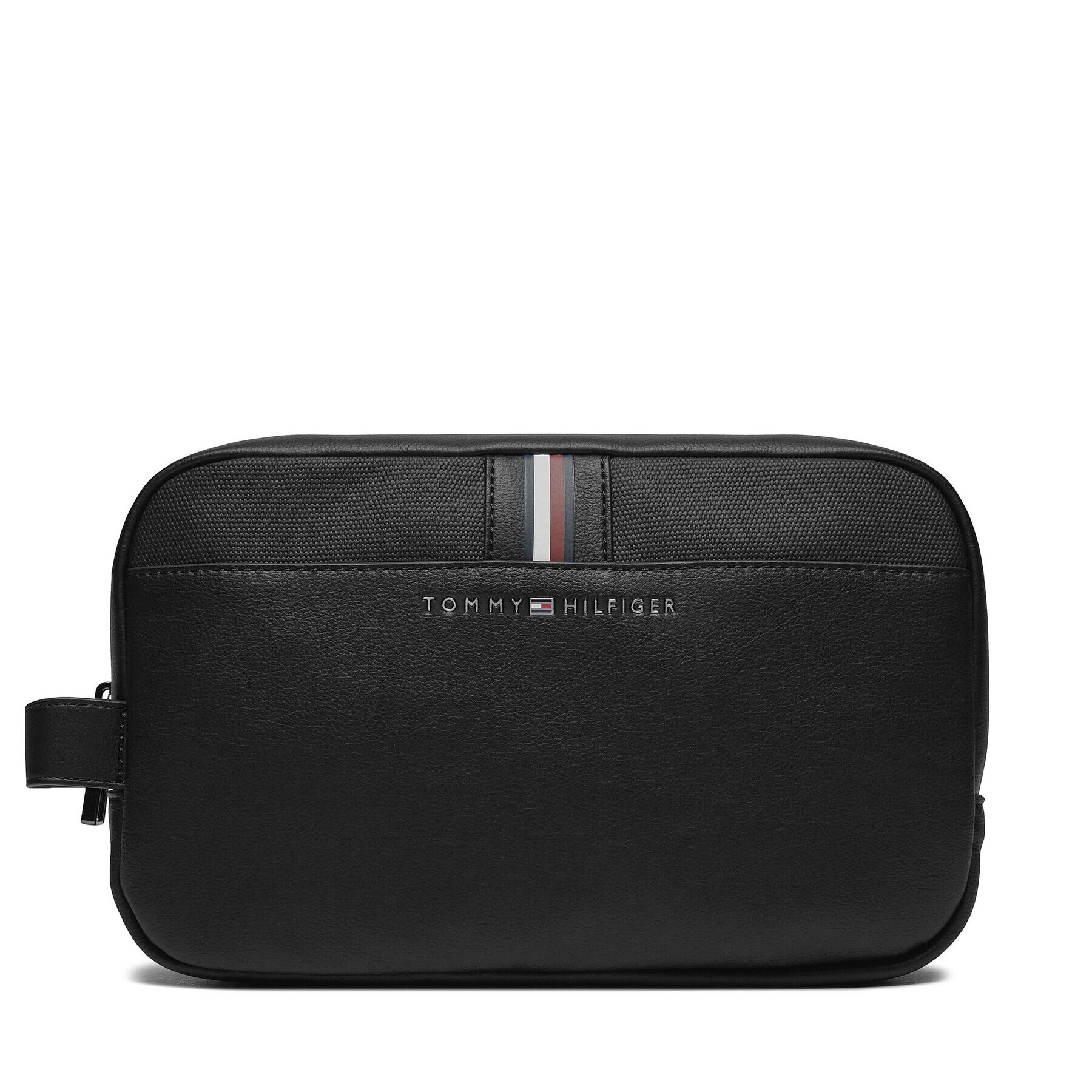 Tommy Hilfiger Kozmetični kovček Th Corporate Washbag AM0AM11840 Črna - Pepit.si