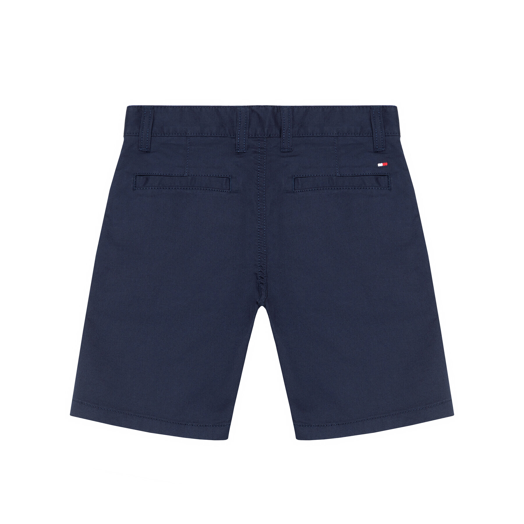 Tommy Hilfiger Kratke hlače iz tkanine Essential Chino KB0KB06322 D Mornarsko modra Slim Fit - Pepit.si