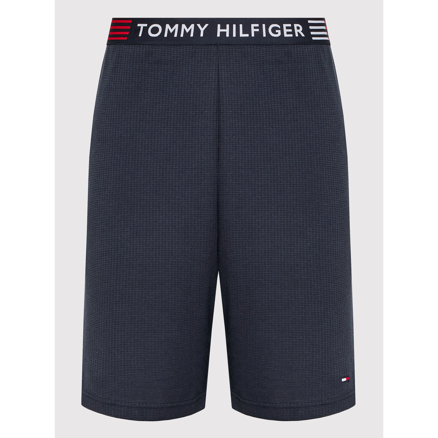 Tommy Hilfiger Kratke hlače pižama UM0UM02523 Mornarsko modra Regular Fit - Pepit.si